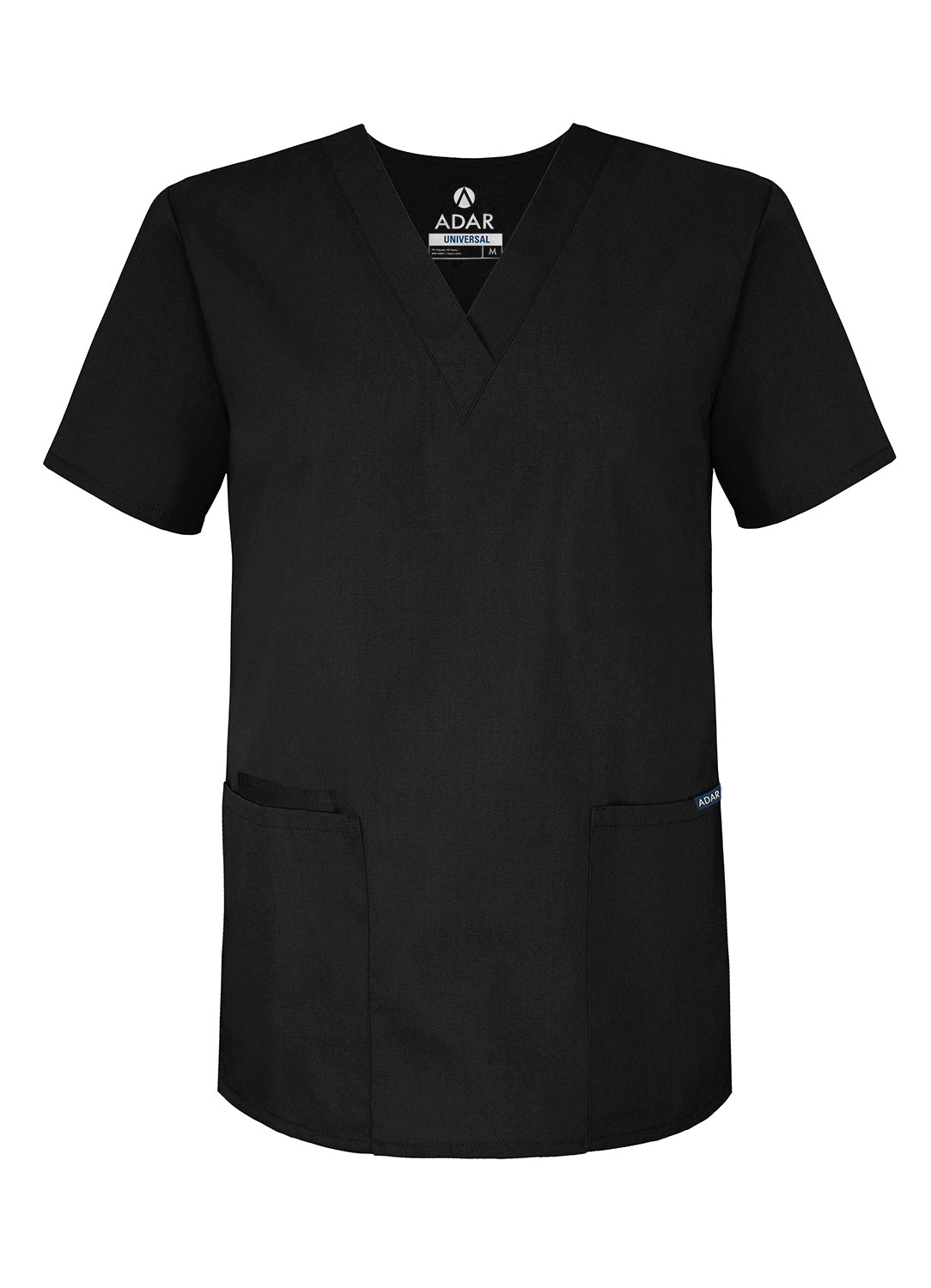 Adar Universal Unisex V-Neck 2 Pocket Scrub Top
