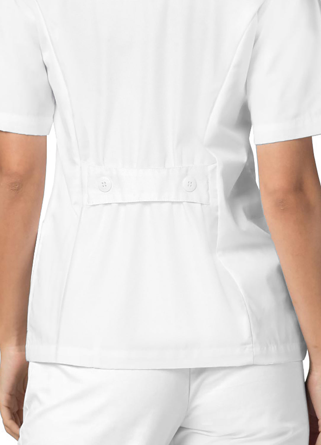 ADAR Universal Lapel Collar Buttoned Top