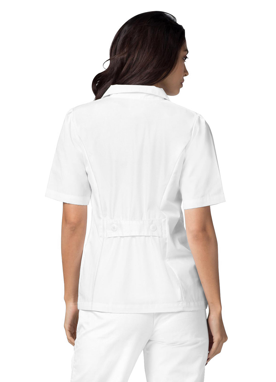 ADAR Universal Lapel Collar Buttoned Top