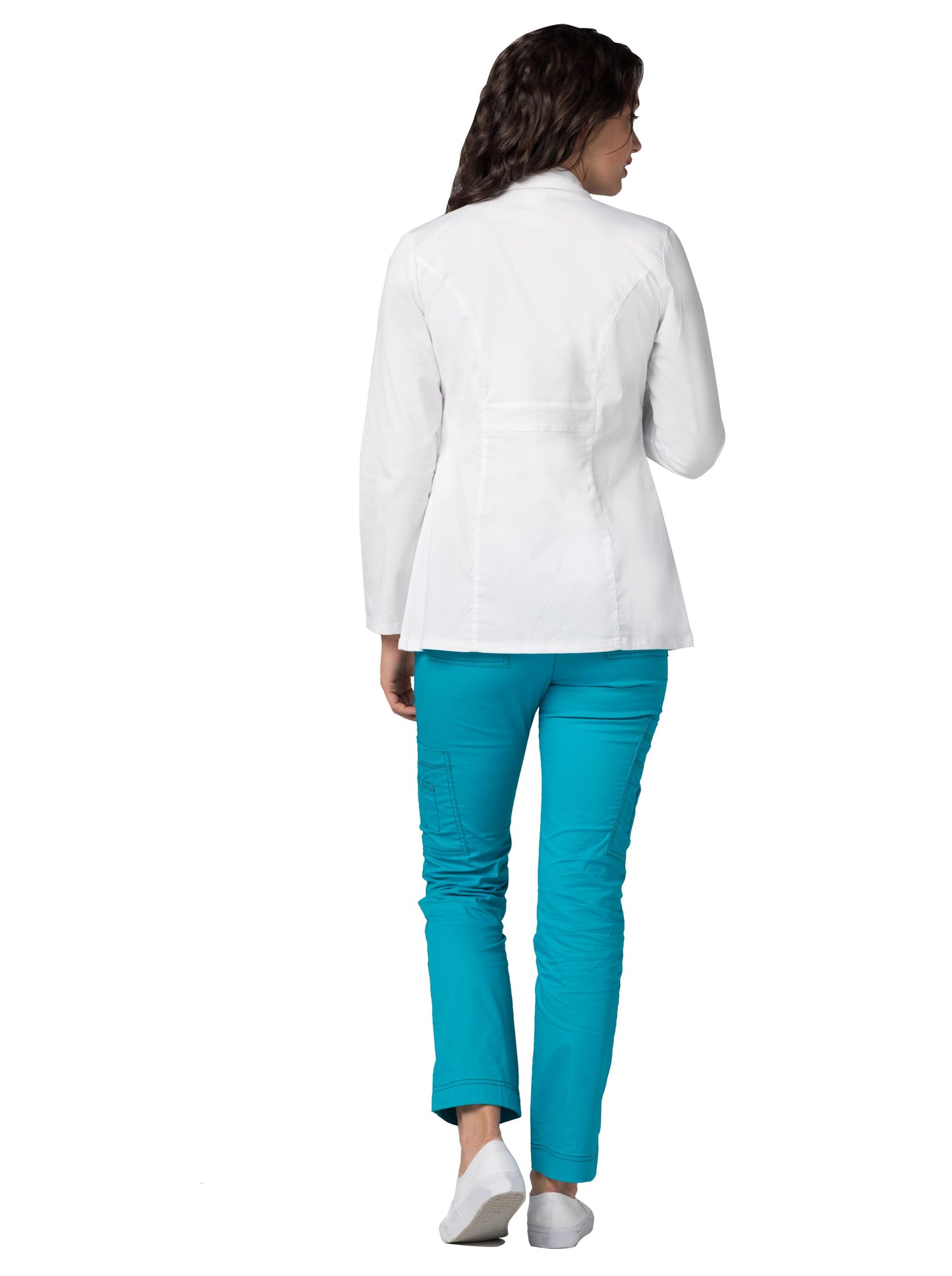 Adar Universal STRETCH Women's 28" Tab-Waist Lab Coat