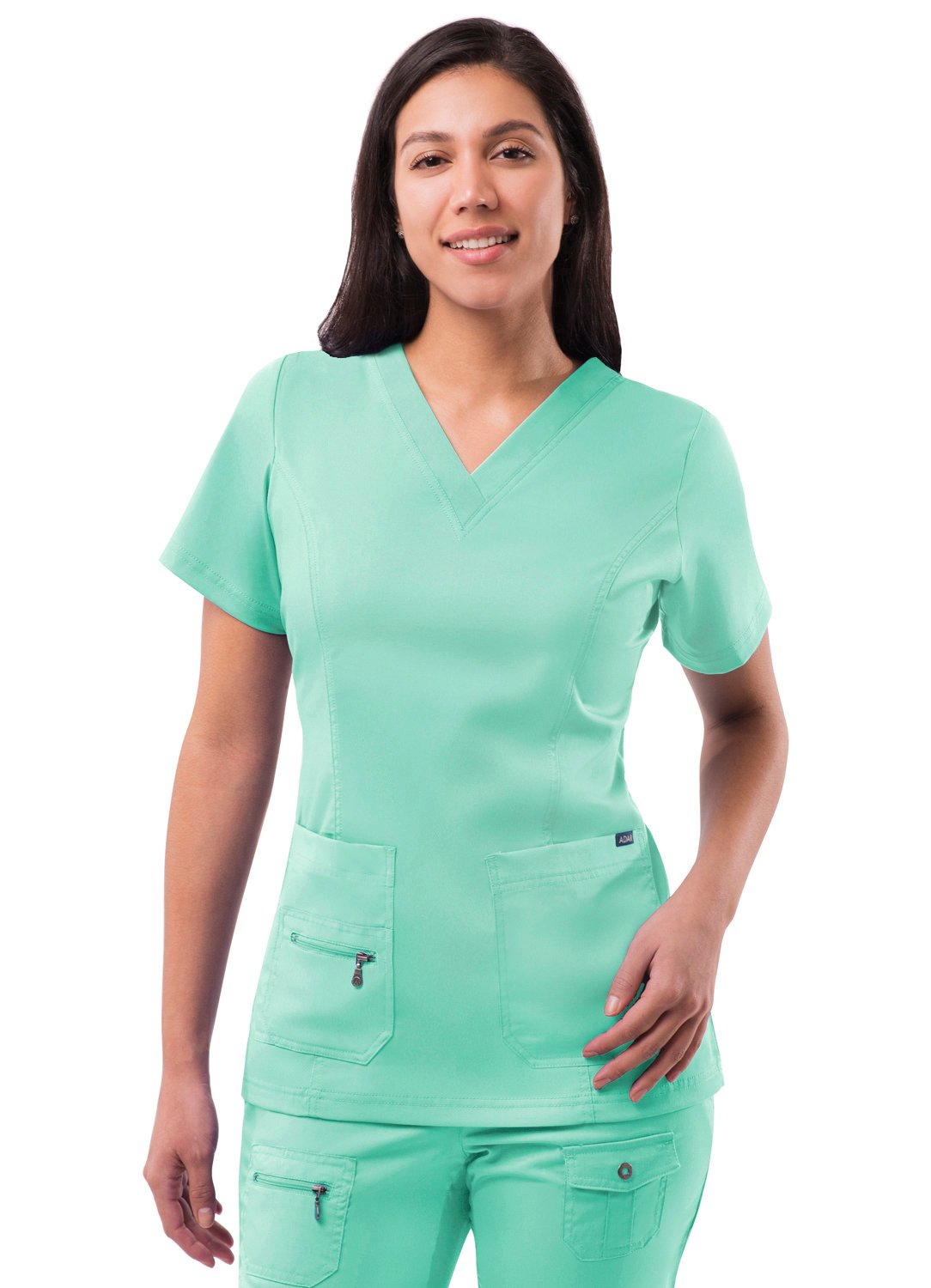 ADAR Pro Women’s Sweetheart V-neck Scrub Top