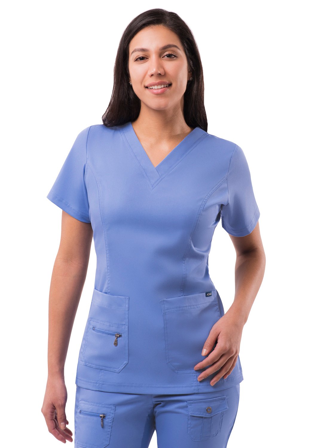 ADAR Pro Women’s Sweetheart V-neck Scrub Top