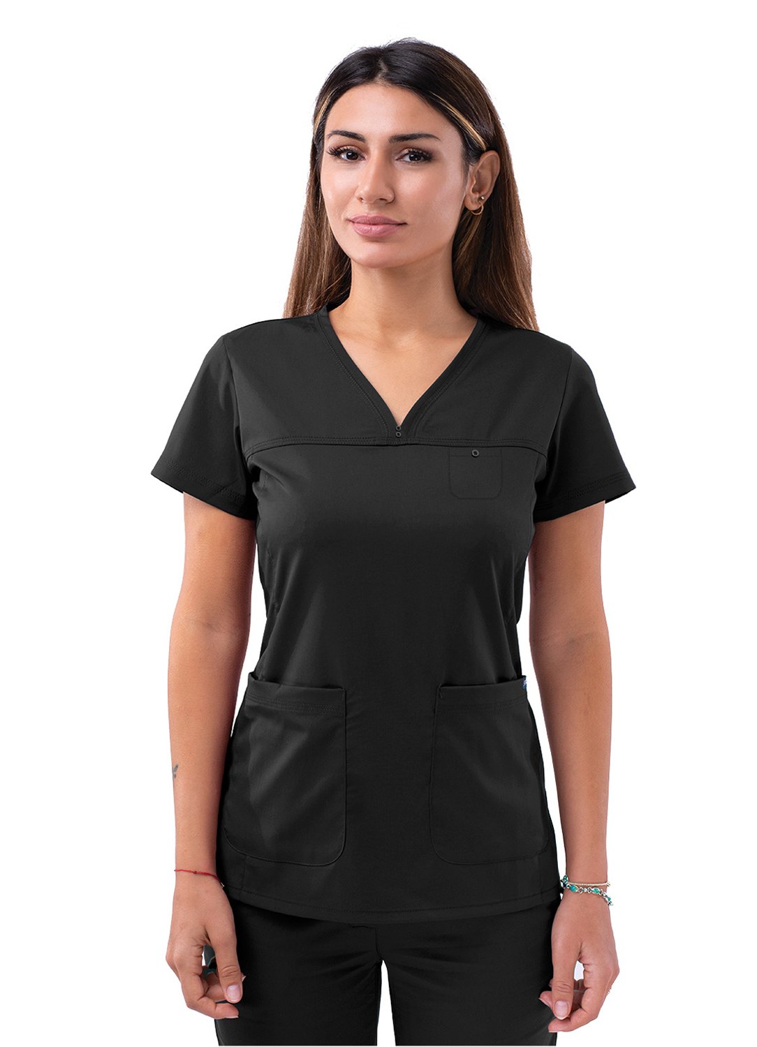 ADAR Pro Women’s Sweetheart V-neck Scrub Top