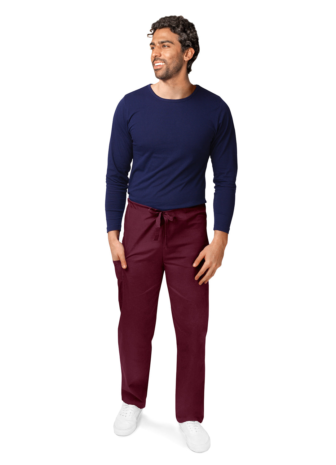 Adar Universal Unisex Natural-Rise Drawstring Tapered Leg Pants