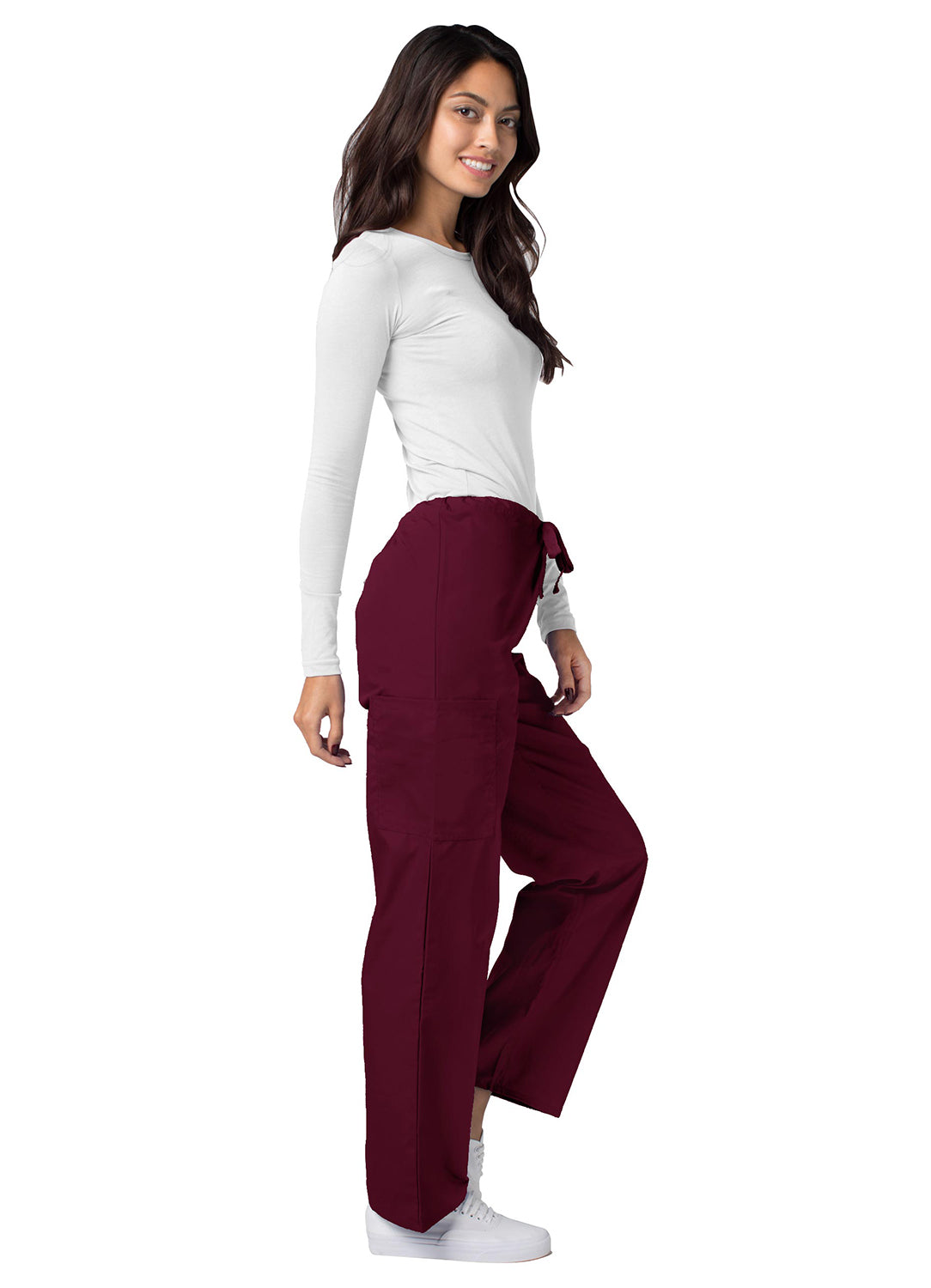 Adar Universal Unisex Natural-Rise Drawstring Tapered Leg Pants Tall
