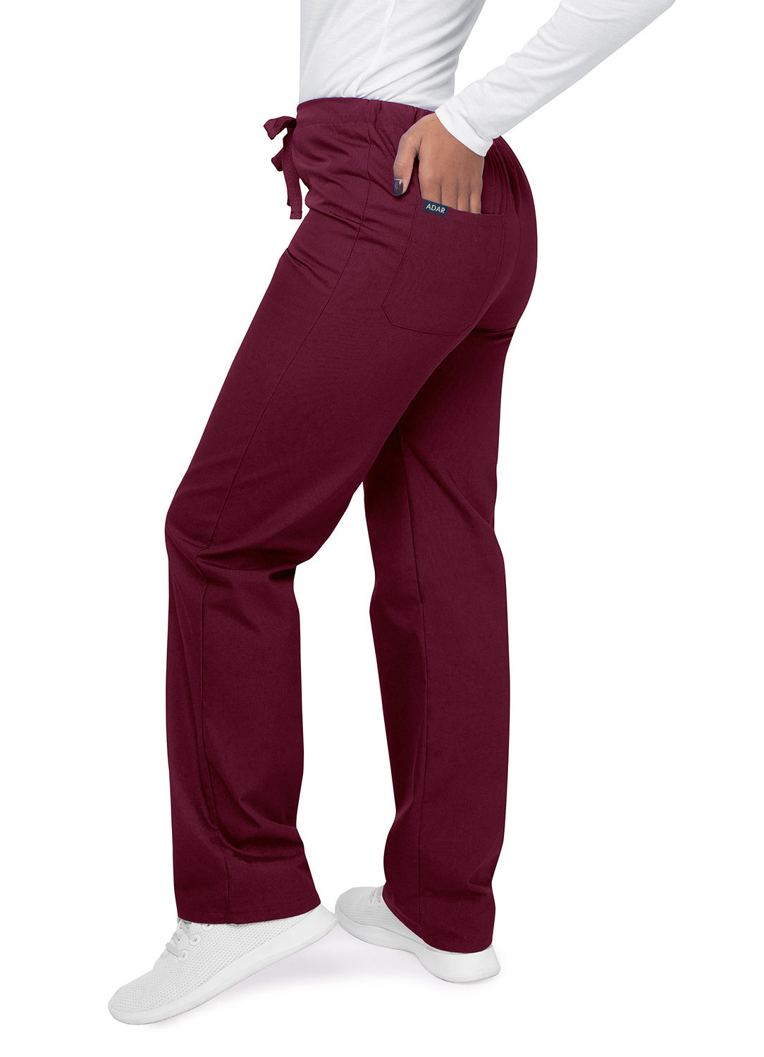 Adar Universal Unisex Natural-Rise Drawstring Tapered Leg Pants