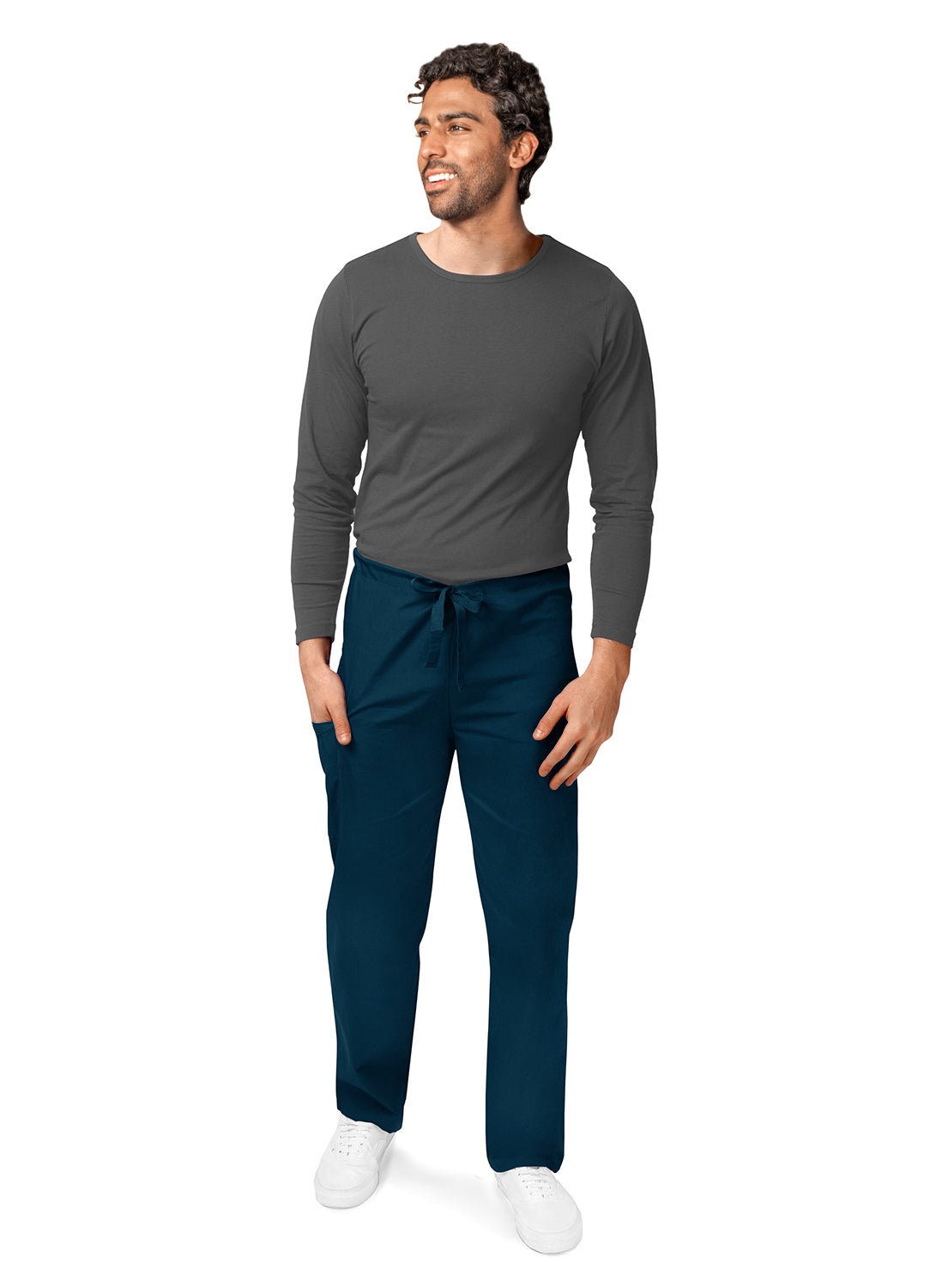 Adar Universal Unisex Natural-Rise Drawstring Tapered Leg Pants