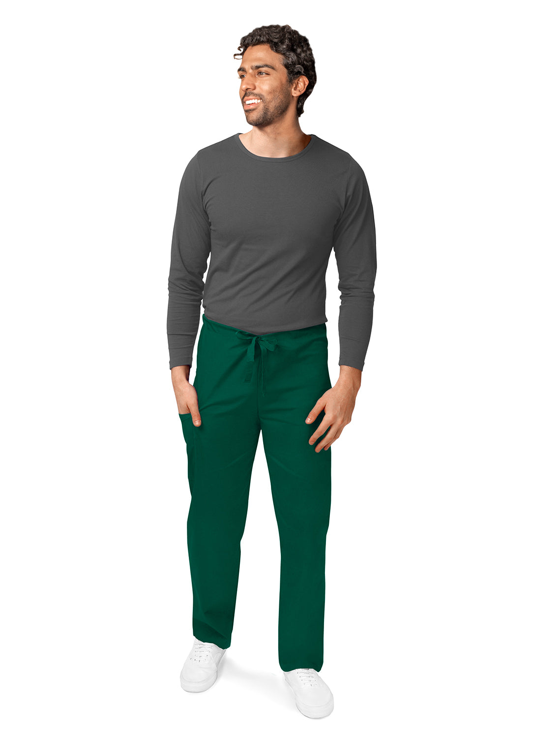 Adar Universal Unisex Natural-Rise Drawstring Tapered Leg Pants Tall