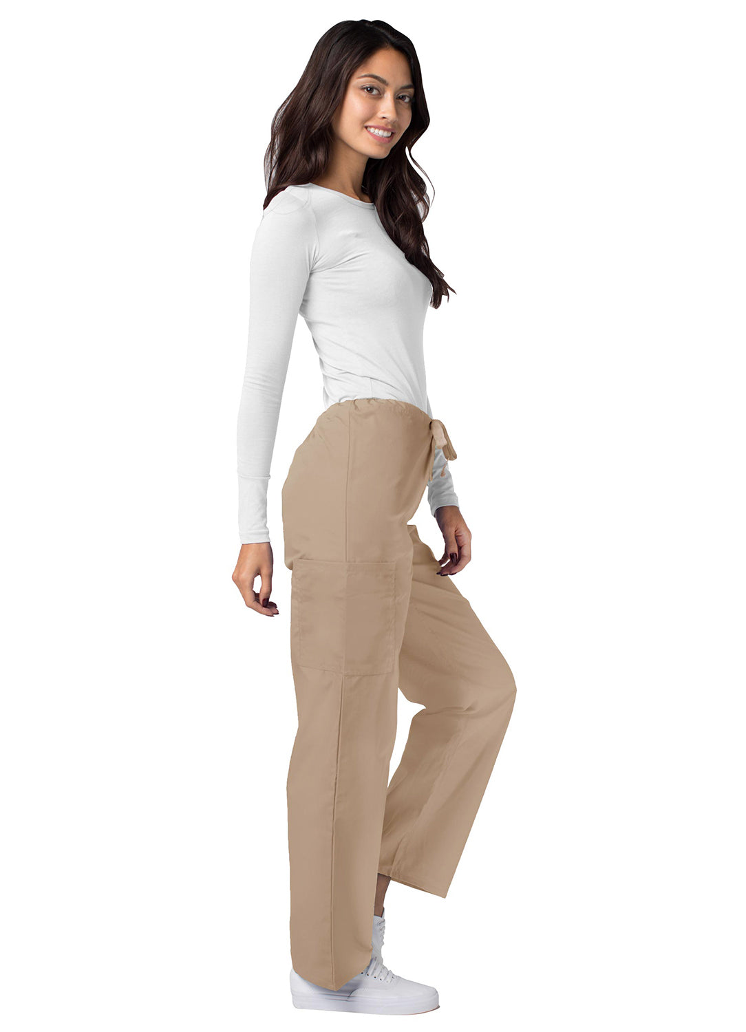 Adar Universal Unisex Natural-Rise Drawstring Tapered Leg Pants Tall