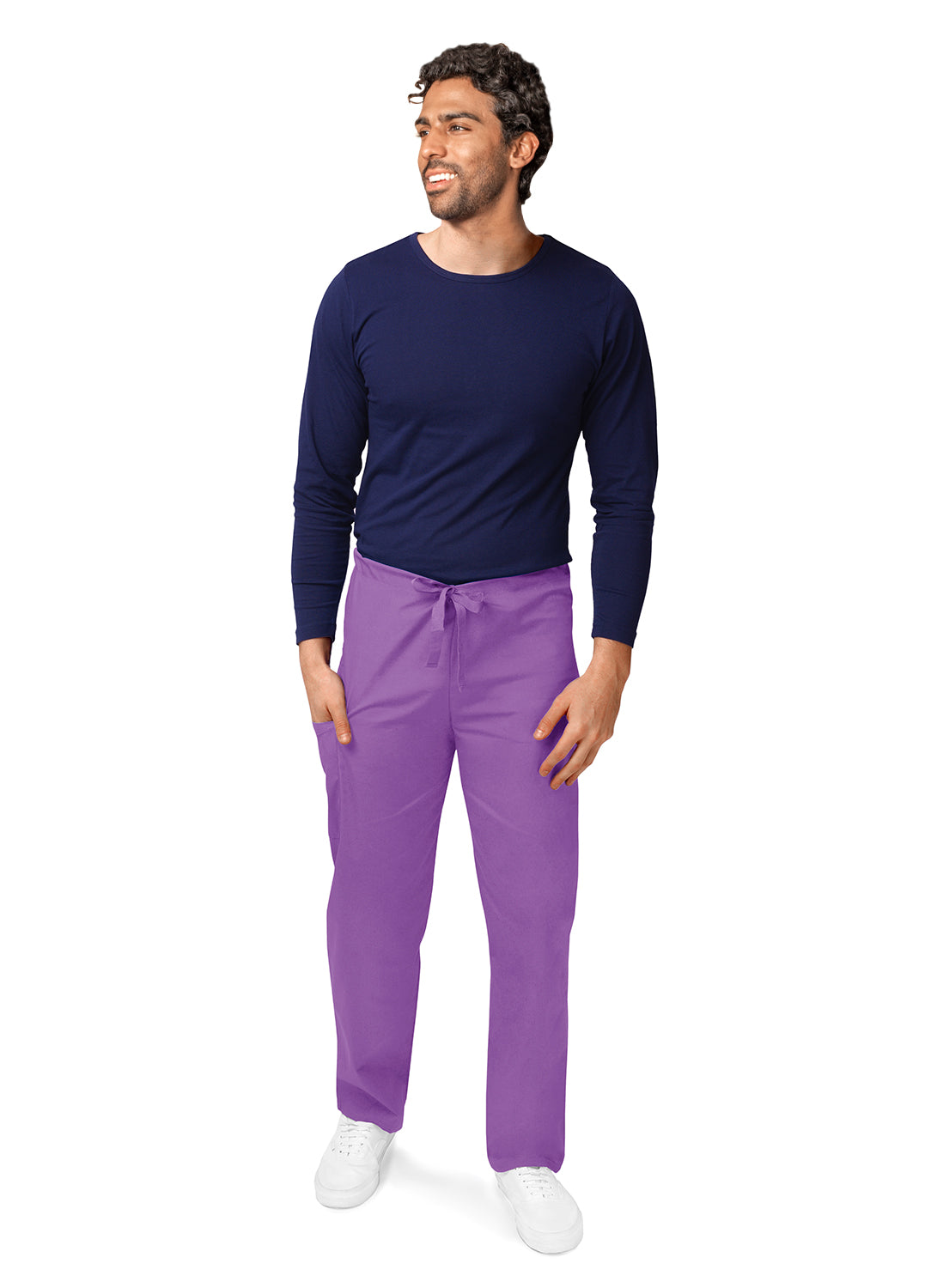 Adar Universal Unisex Natural-Rise Drawstring Tapered Leg Pants