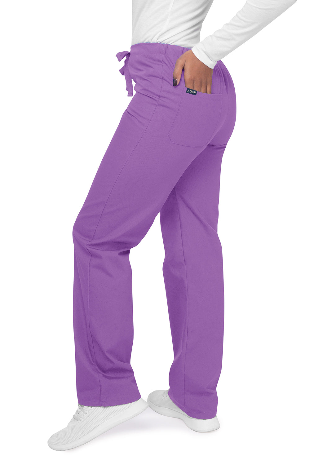Adar Universal Unisex Natural-Rise Drawstring Tapered Leg Pants