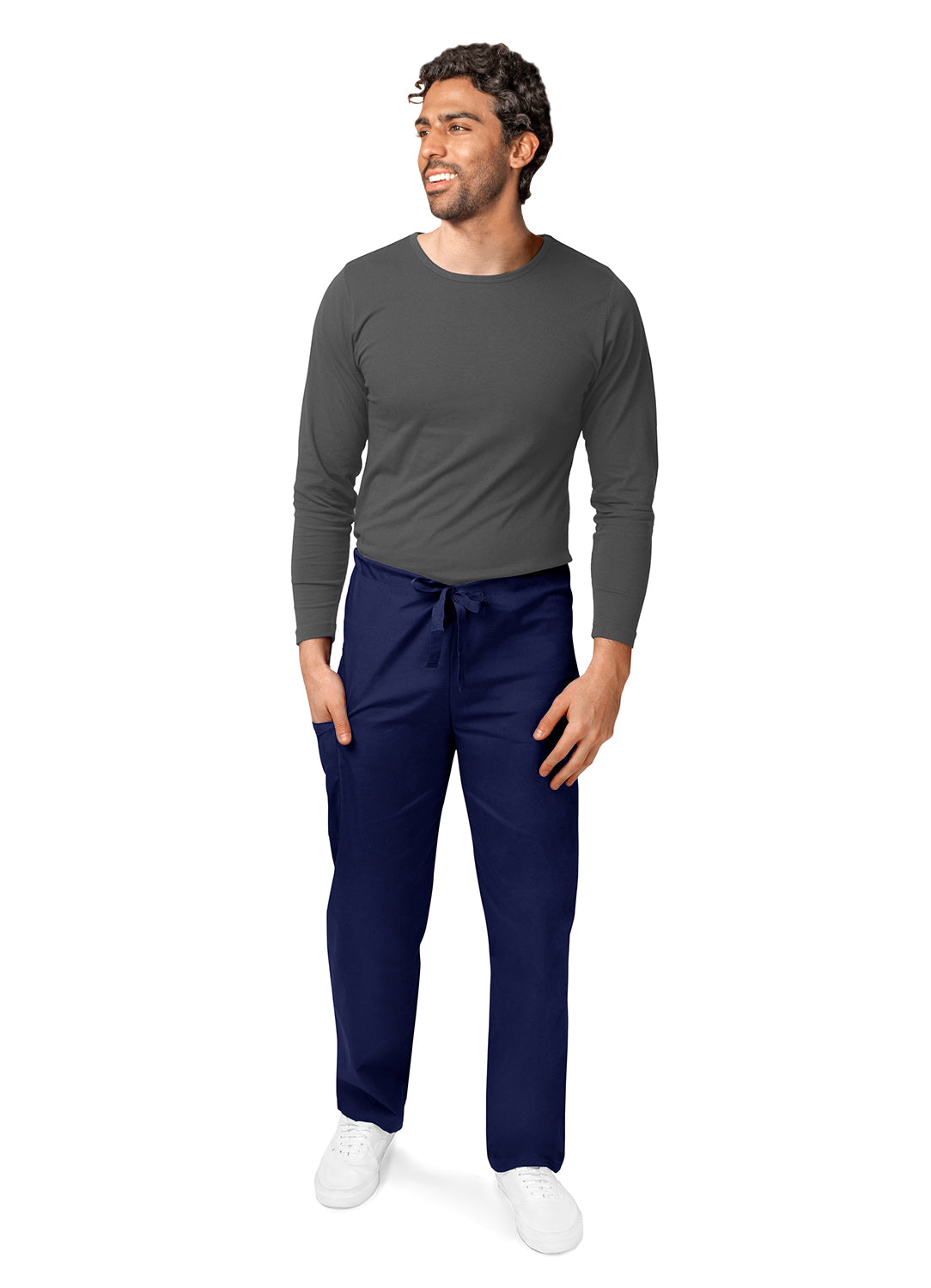 Adar Universal Unisex Natural-Rise Drawstring Tapered Leg Pants Tall