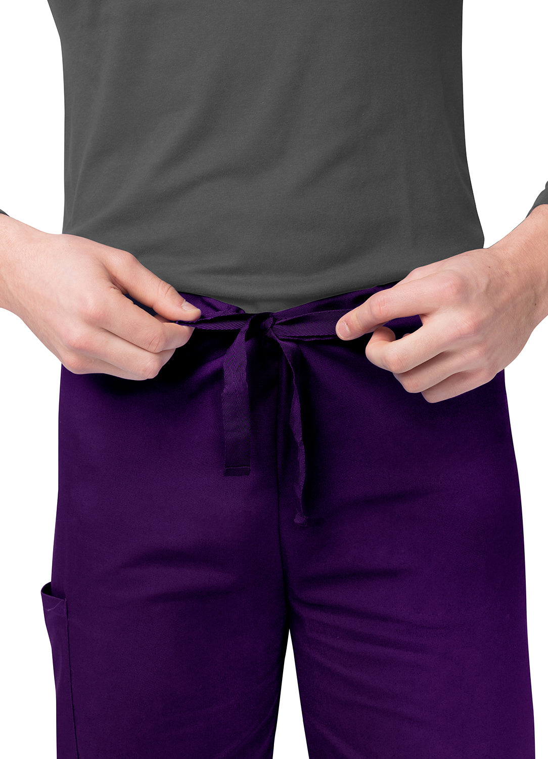 Adar Universal Unisex Natural-Rise Drawstring Tapered Leg Pants (More Color)