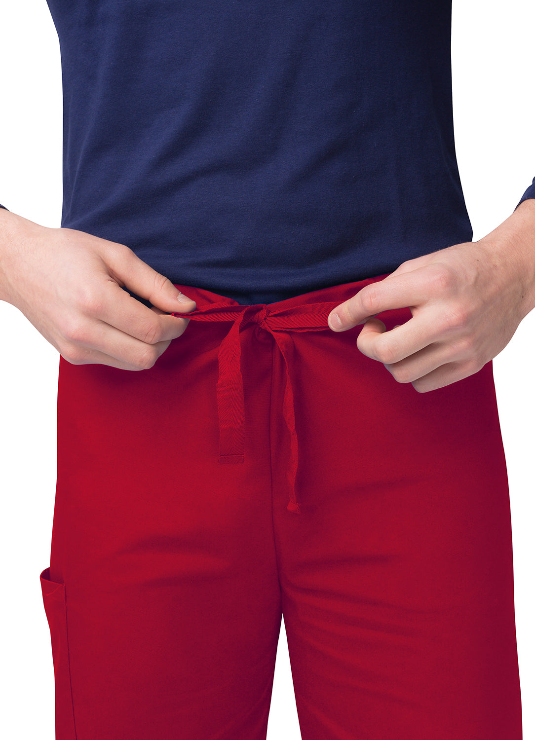 Adar Universal Unisex Natural-Rise Drawstring Tapered Leg Pants (More Color)
