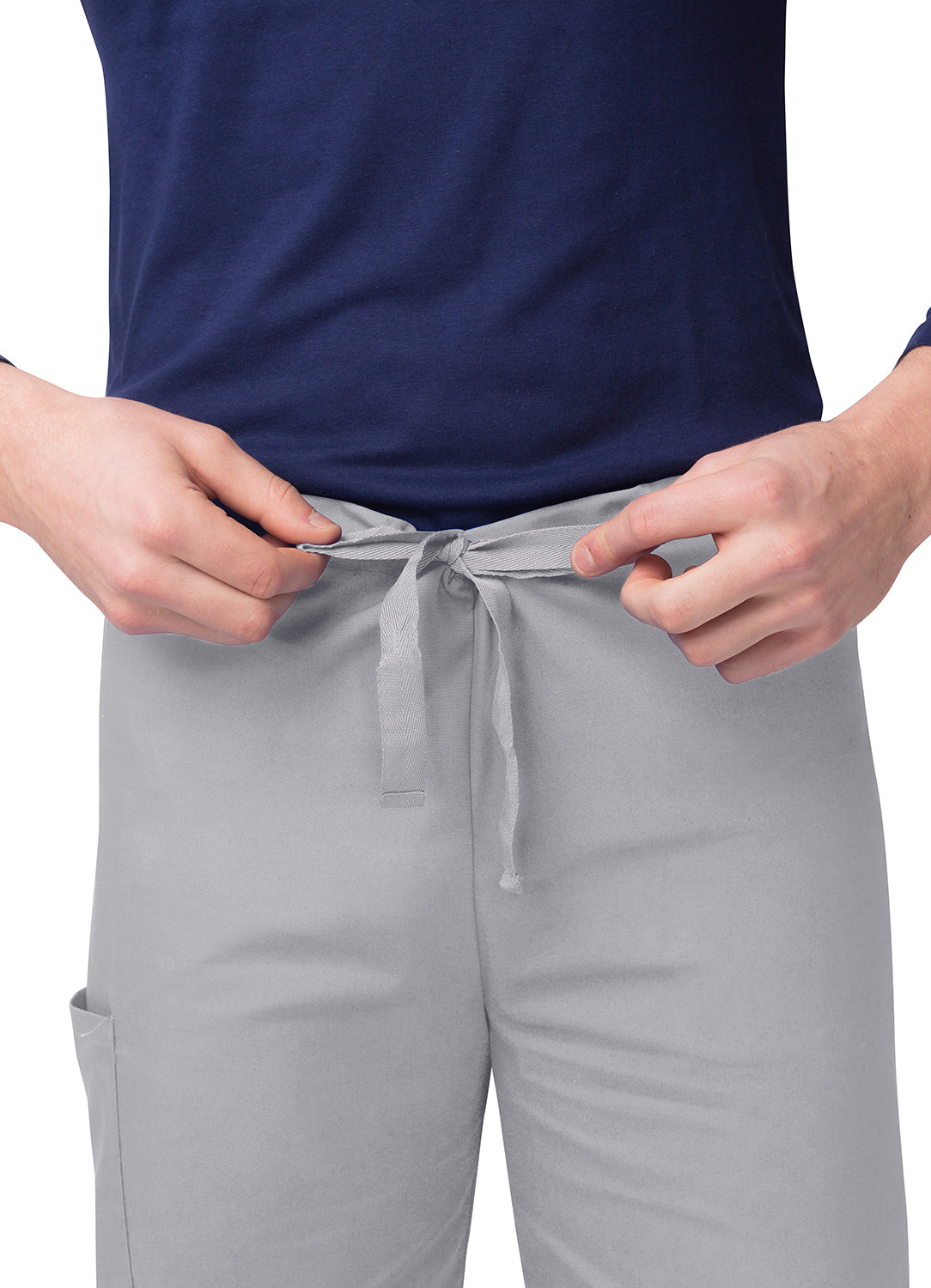 Adar Universal Unisex Natural-Rise Drawstring Tapered Leg Pants (More Color)