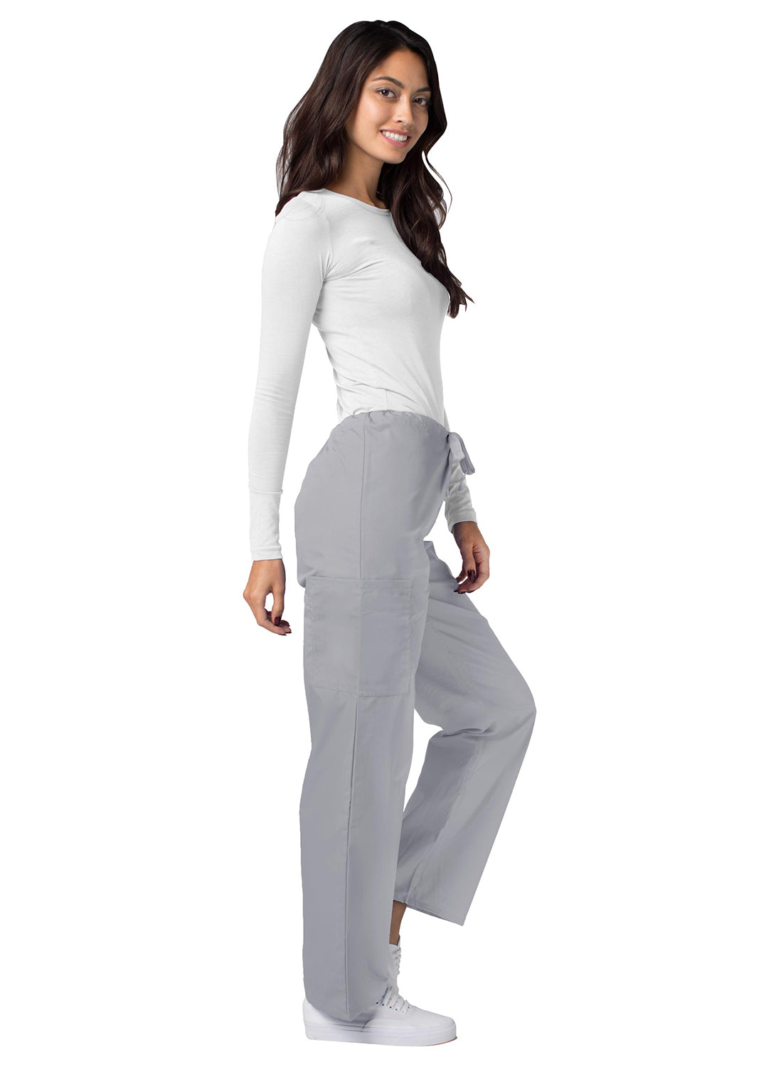 Adar Universal Unisex Natural-Rise Drawstring Tapered Leg Pants (More Color)