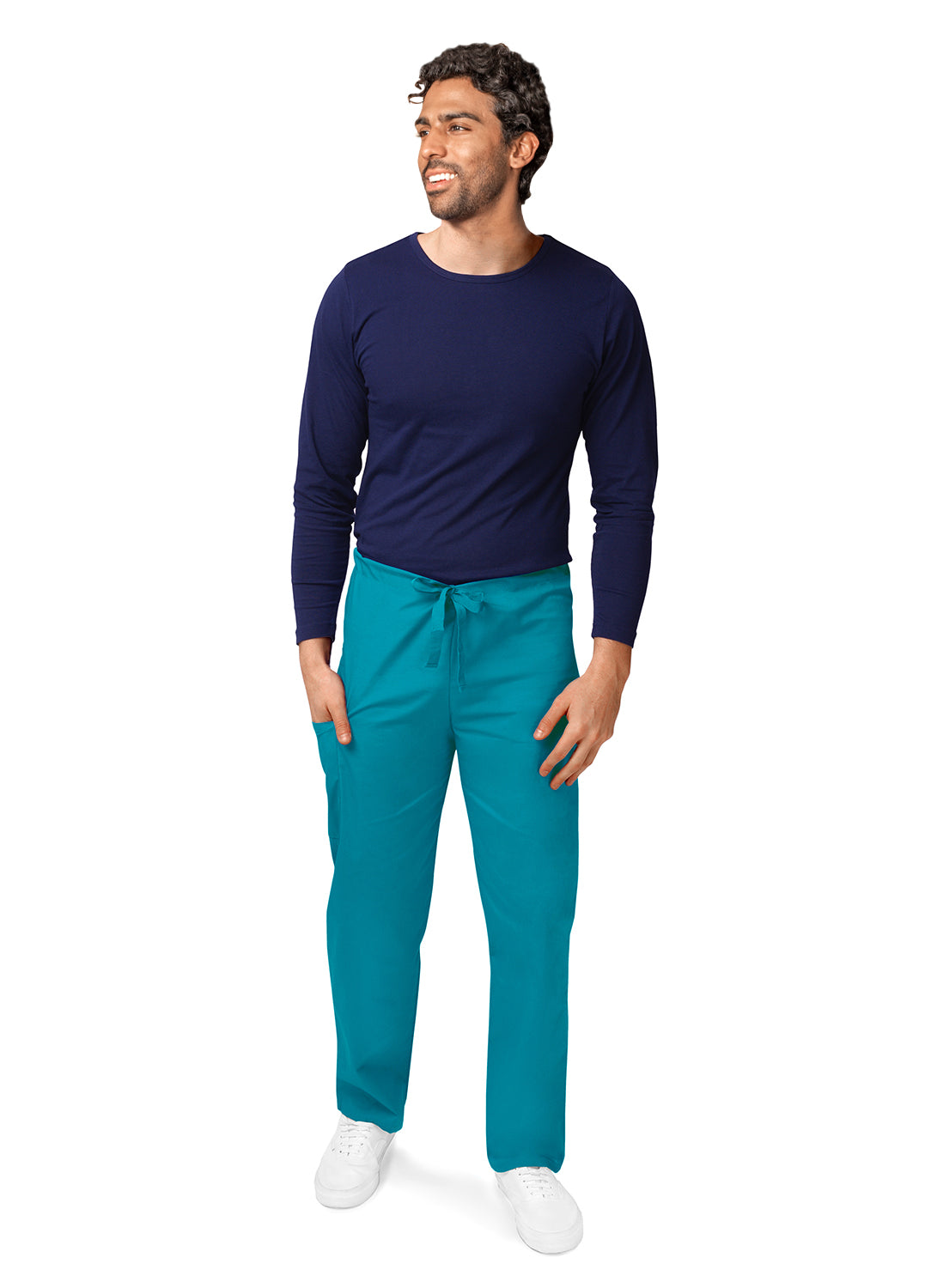 Adar Universal Unisex Natural-Rise Drawstring Tapered Leg Pants Tall