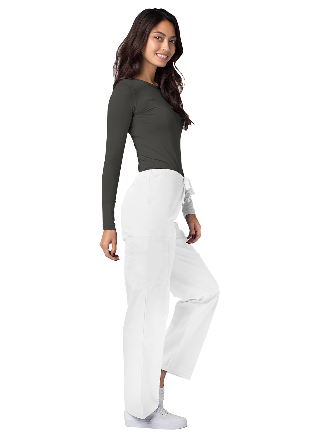 Adar Universal Unisex Natural-Rise Drawstring Tapered Leg Pants (More Color)