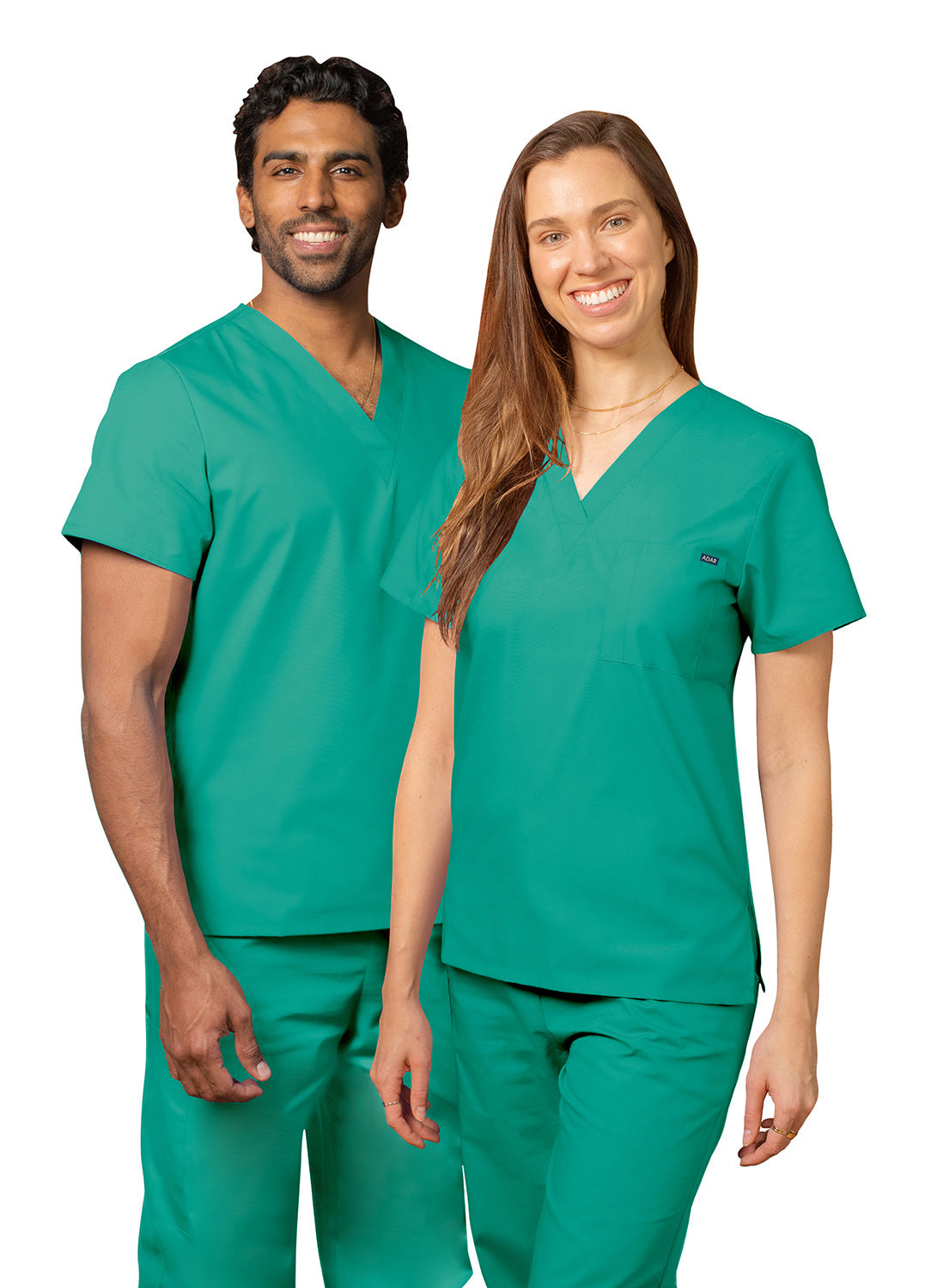 Adar Universal Unisex V Neck Tunic 1 Pocket (More Color)