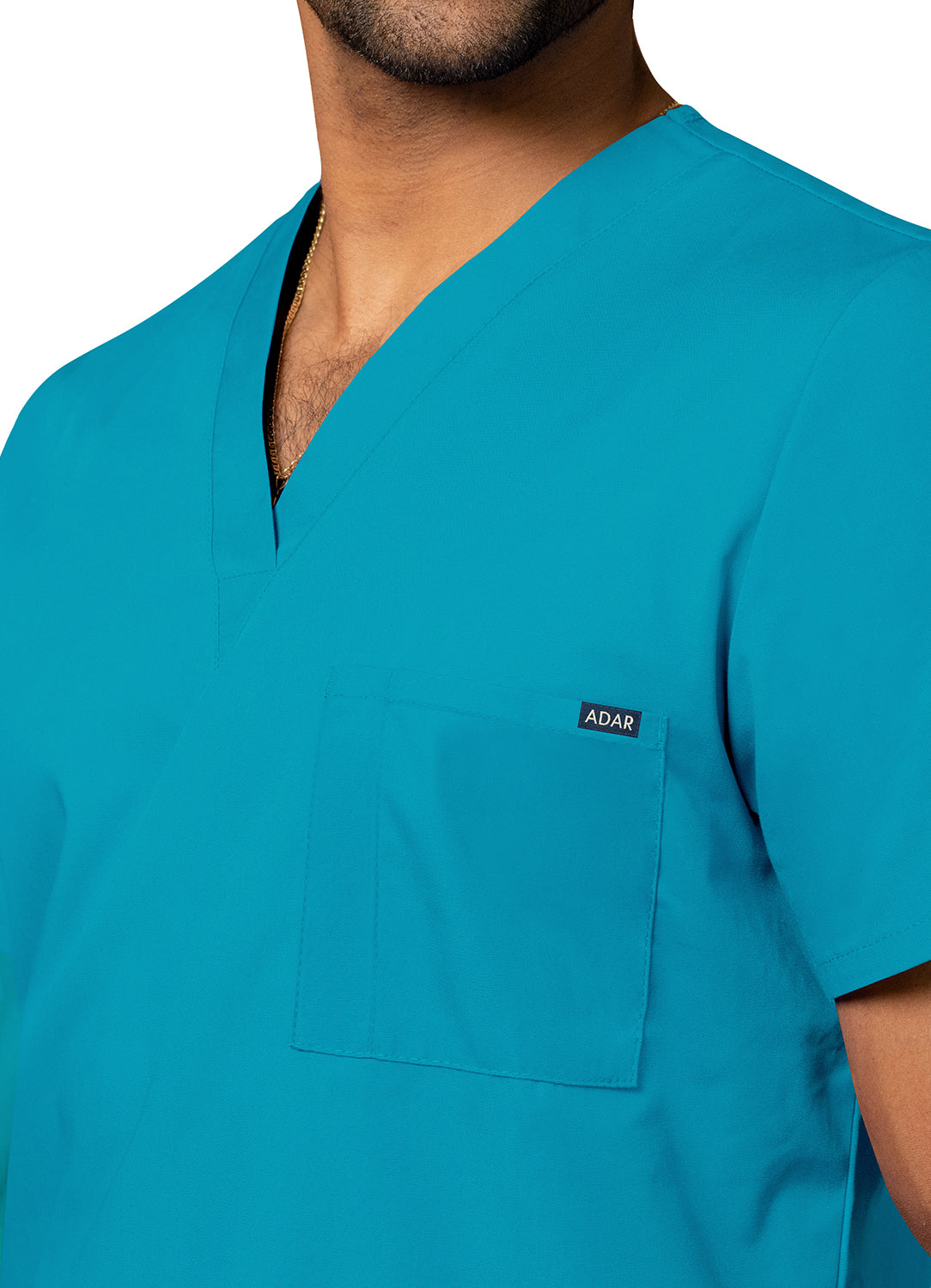Adar Universal Unisex V Neck Tunic 1 Pocket (More Color)