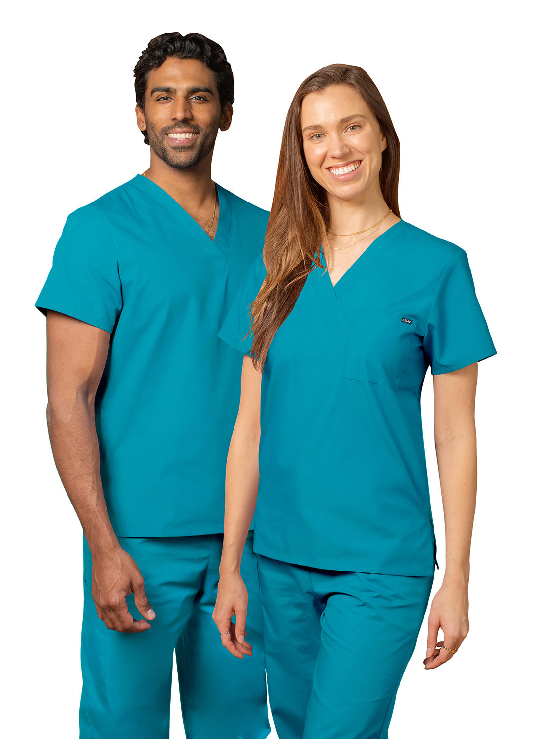 Adar Universal Unisex V Neck Tunic 1 Pocket (More Color)