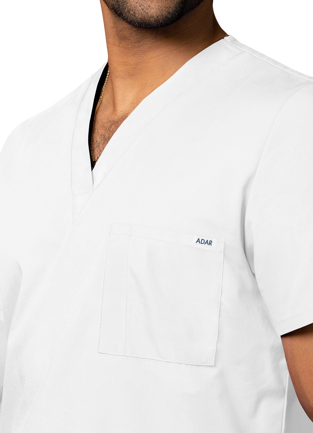 Adar Universal Unisex V Neck Tunic 1 Pocket (More Color)