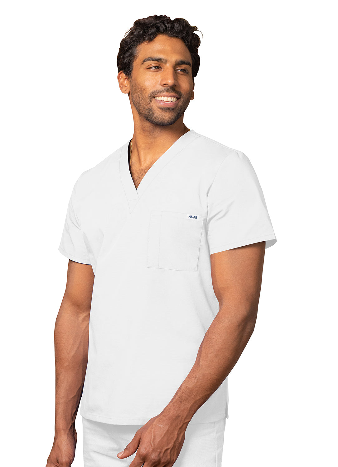 Adar Universal Unisex V Neck Tunic 1 Pocket (More Color)