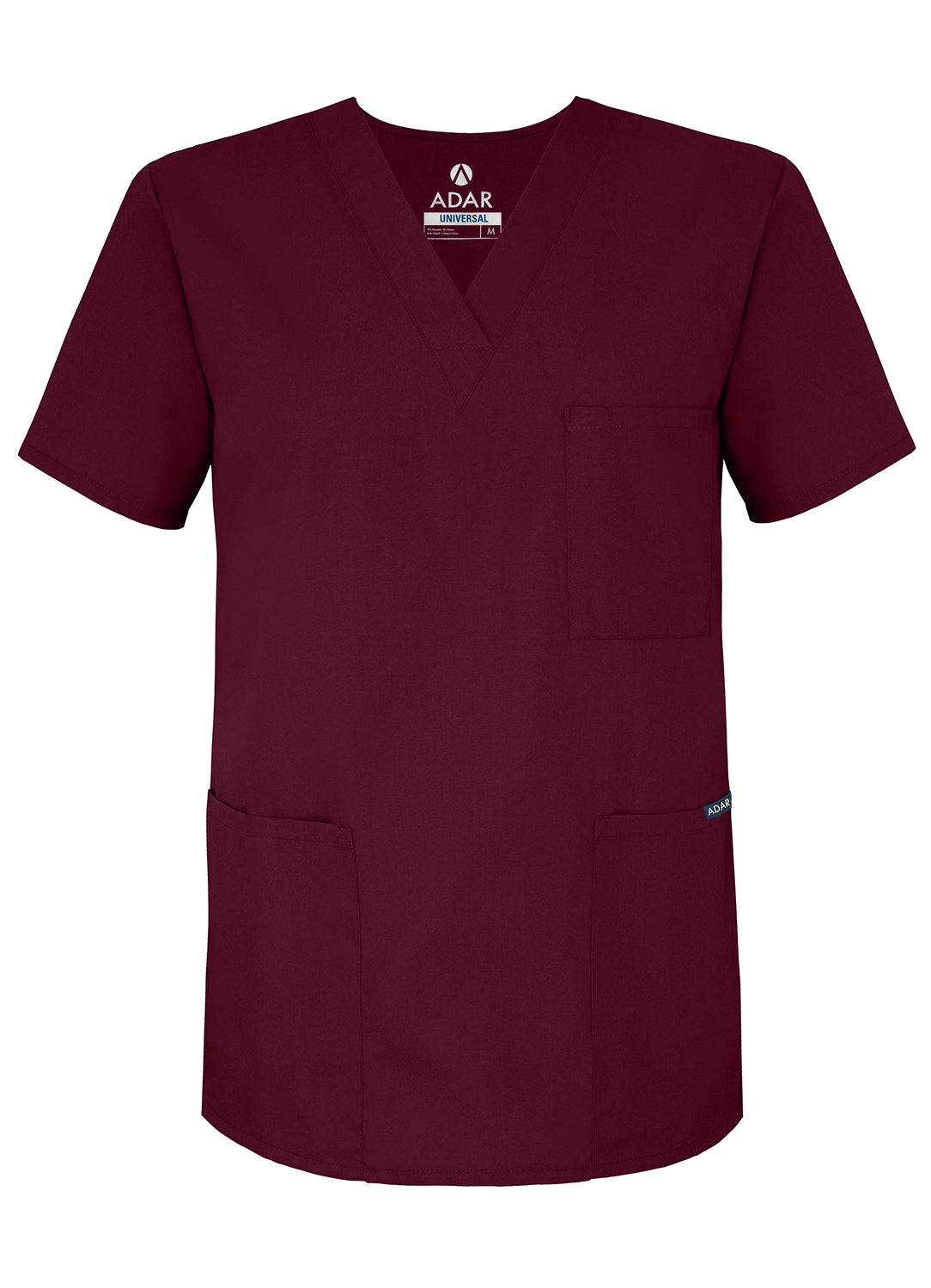 Adar Universal Unisex V-Neck Tunic 3 Pocket
