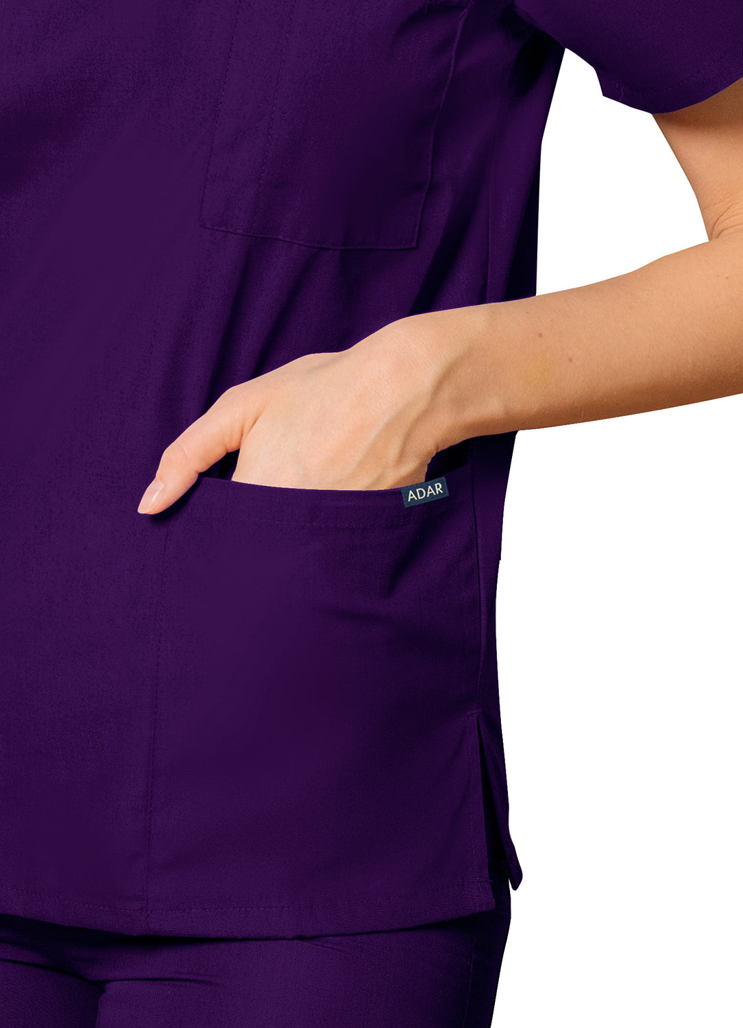 Adar Universal Unisex V-Neck Tunic 3 Pocket (More Color)
