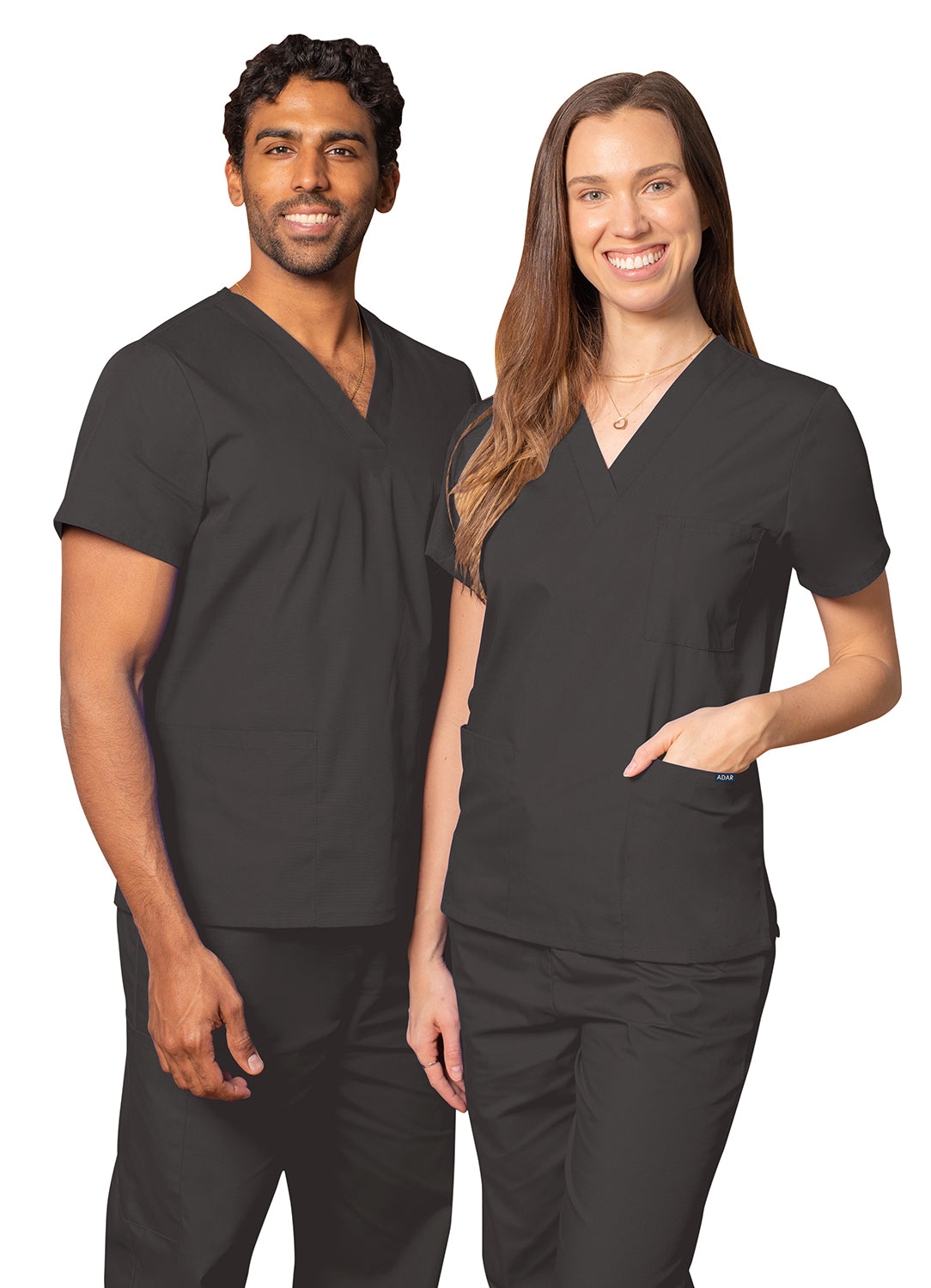 Adar Universal Unisex V-Neck Tunic 3 Pocket (More Color)