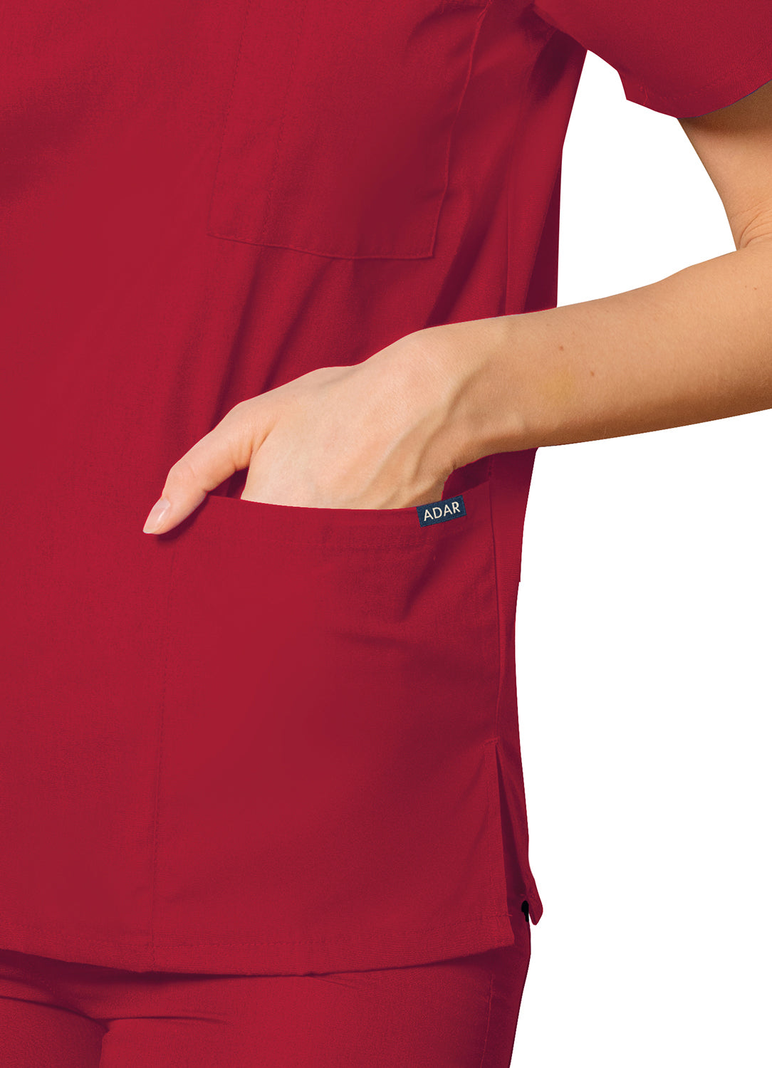 Adar Universal Unisex V-Neck Tunic 3 Pocket (More Color)