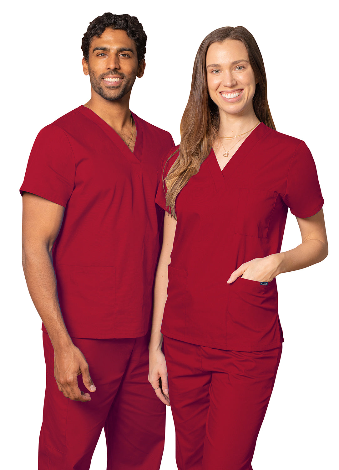 Adar Universal Unisex V-Neck Tunic 3 Pocket (More Color)