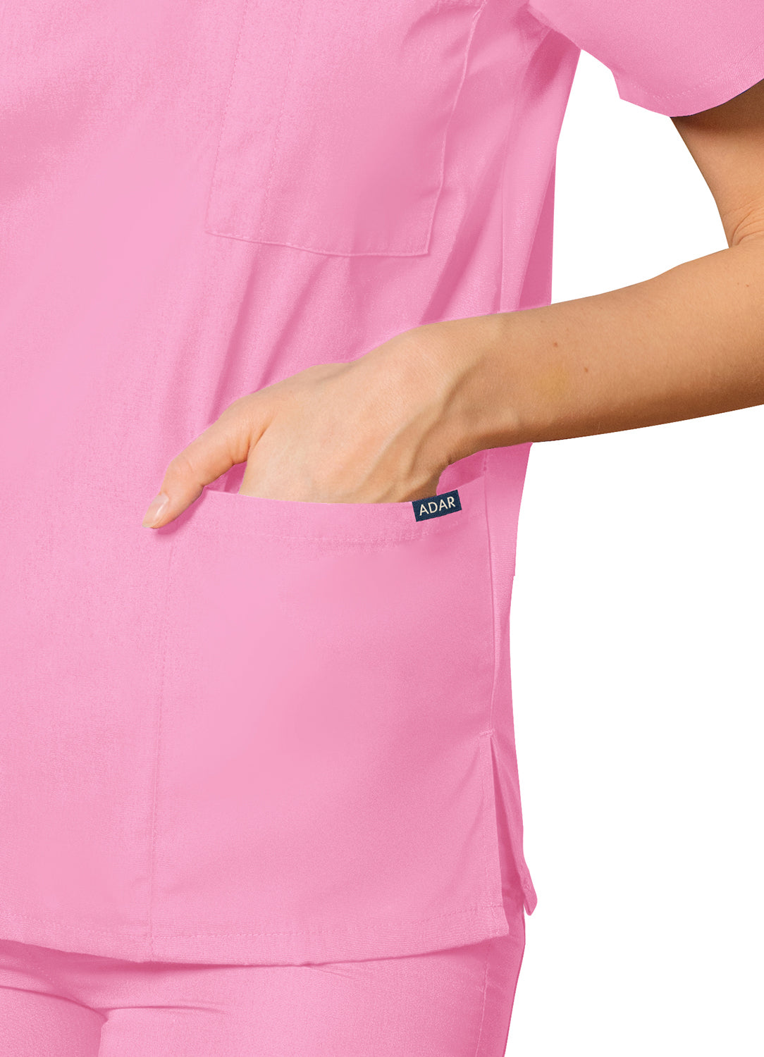 Adar Universal Unisex V-Neck Tunic 3 Pocket (More Color)