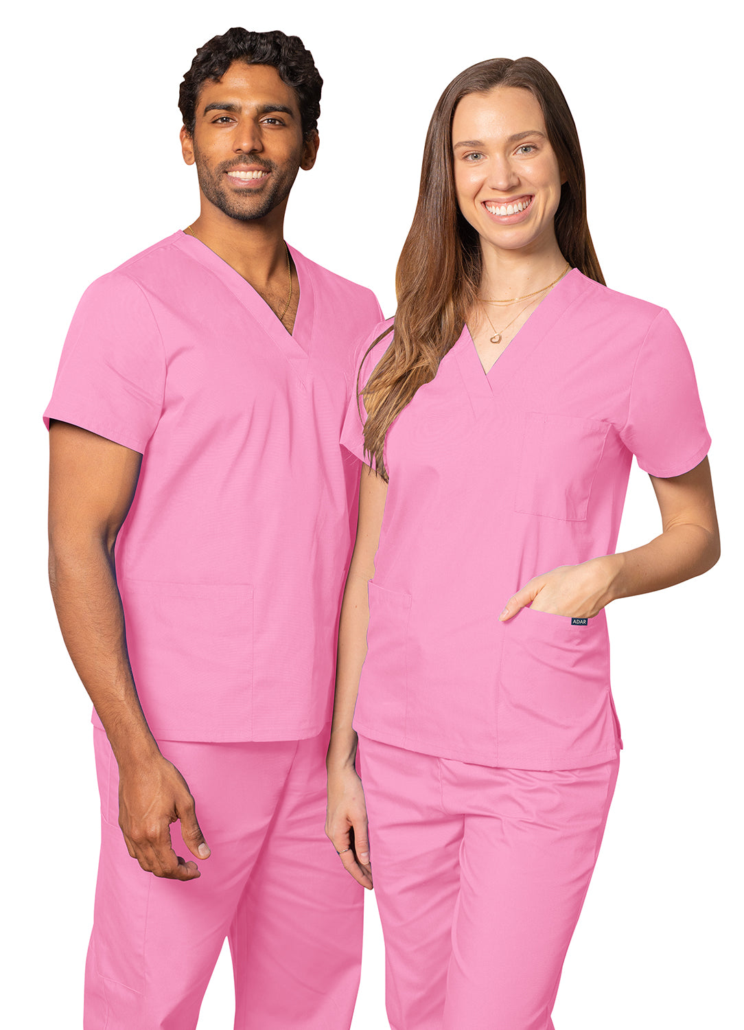 Adar Universal Unisex V-Neck Tunic 3 Pocket (More Color)
