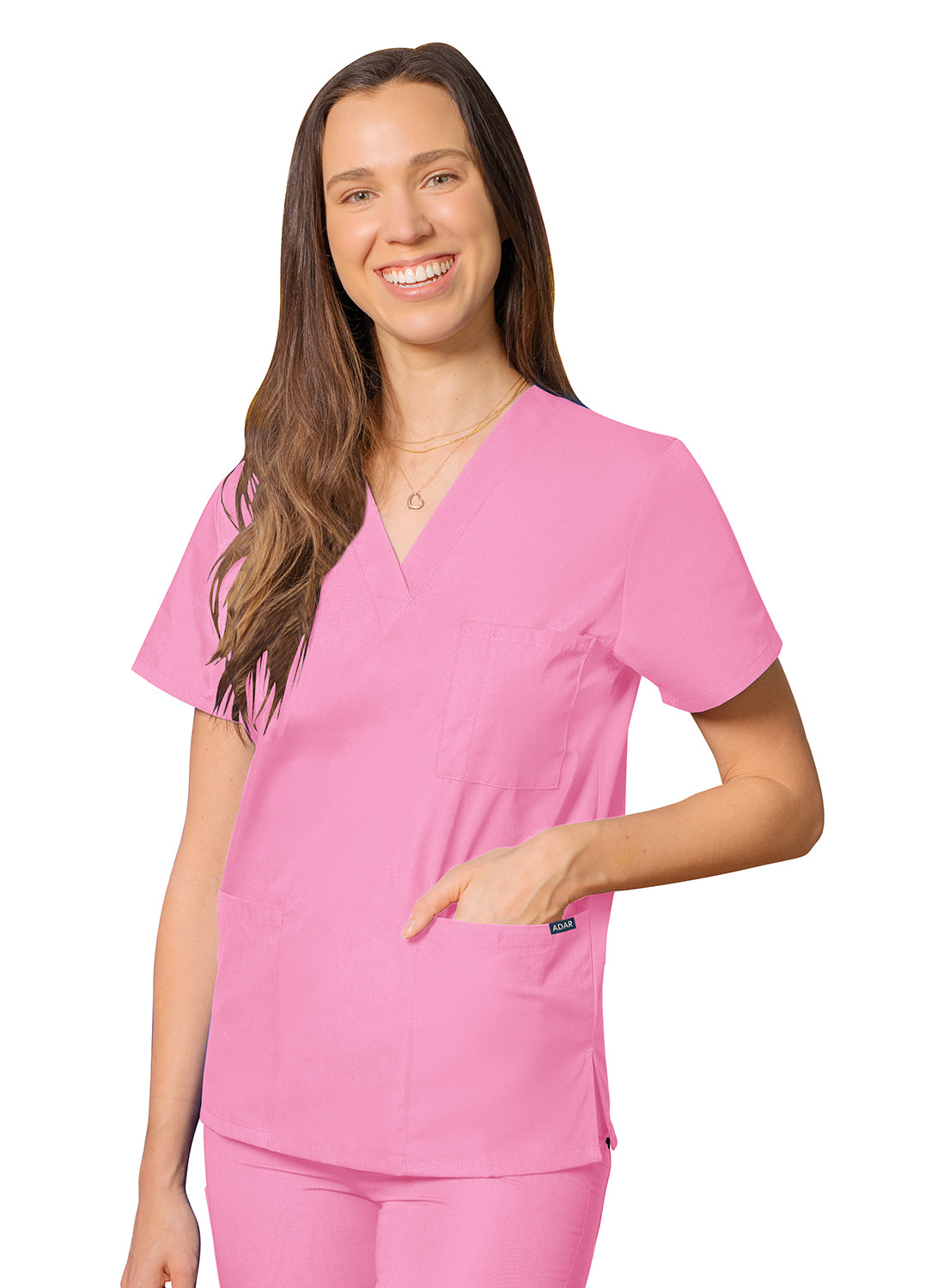 Adar Universal Unisex V-Neck Tunic 3 Pocket (More Color)