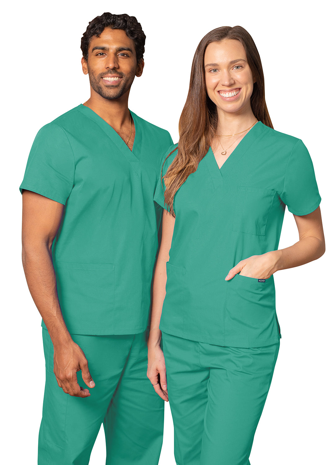 Adar Universal Unisex V-Neck Tunic 3 Pocket (More Color)
