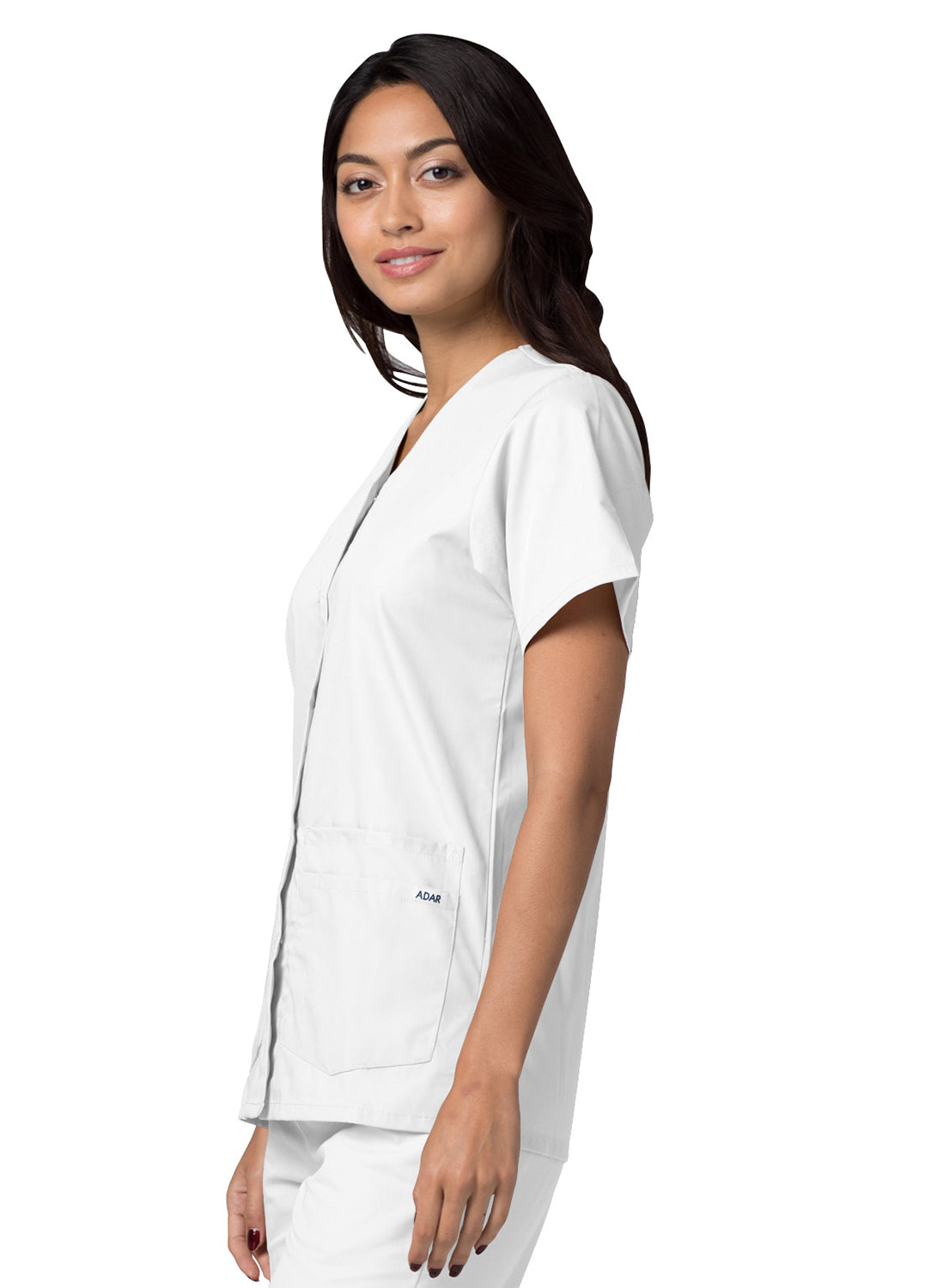 Adar Universal Double Pocket Snap Front Top (More Color)