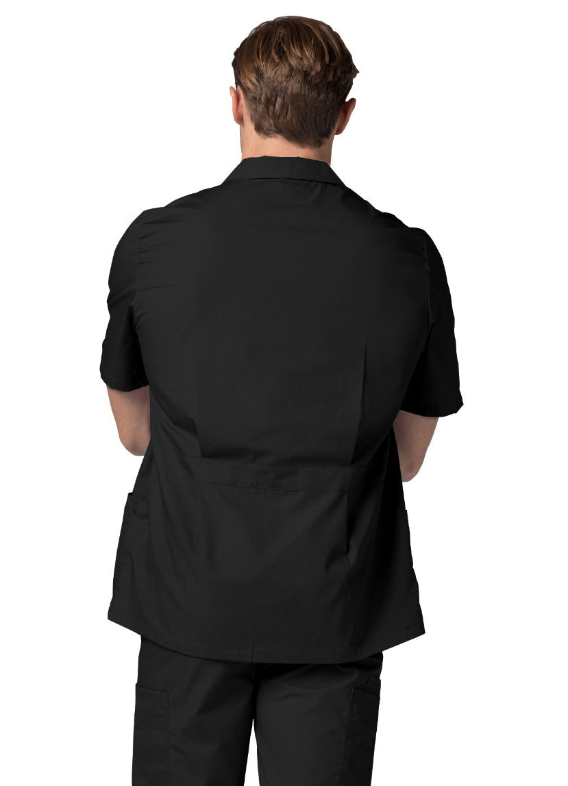 Adar Universal Men's Zippered Short Sleeve Jacket