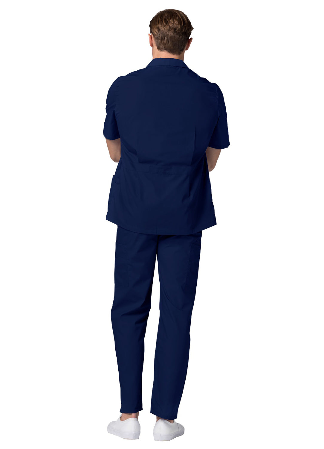 Adar Universal Men's Zippered Short Sleeve Jacket