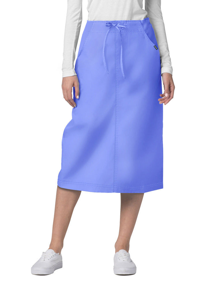 Adar Universal Mid-Calf Length Drawstring Skirt