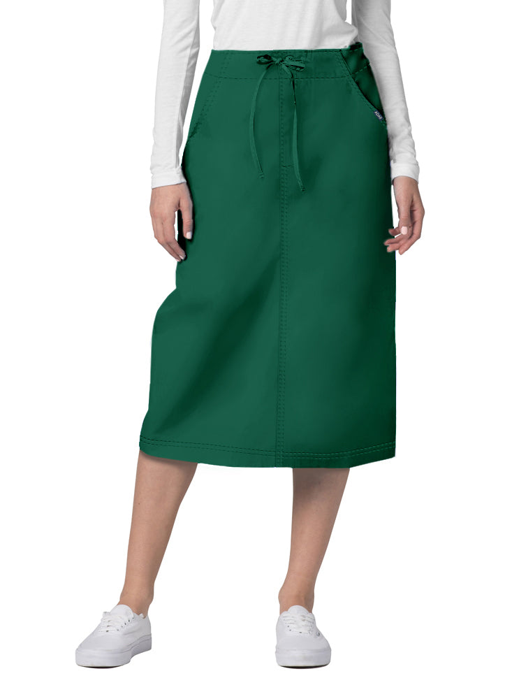 Adar Universal Mid-Calf Length Drawstring Skirt