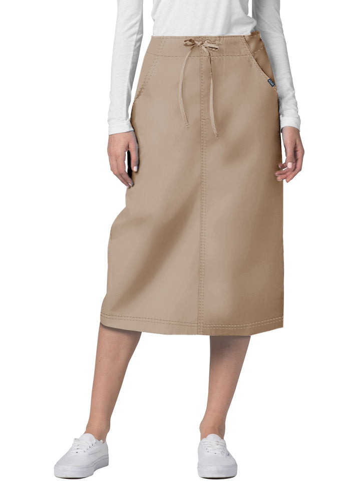 Adar Universal Mid-Calf Length Drawstring Skirt
