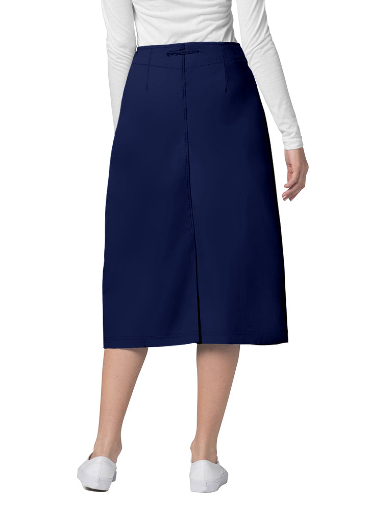 Adar Universal Mid-Calf Length Drawstring Skirt