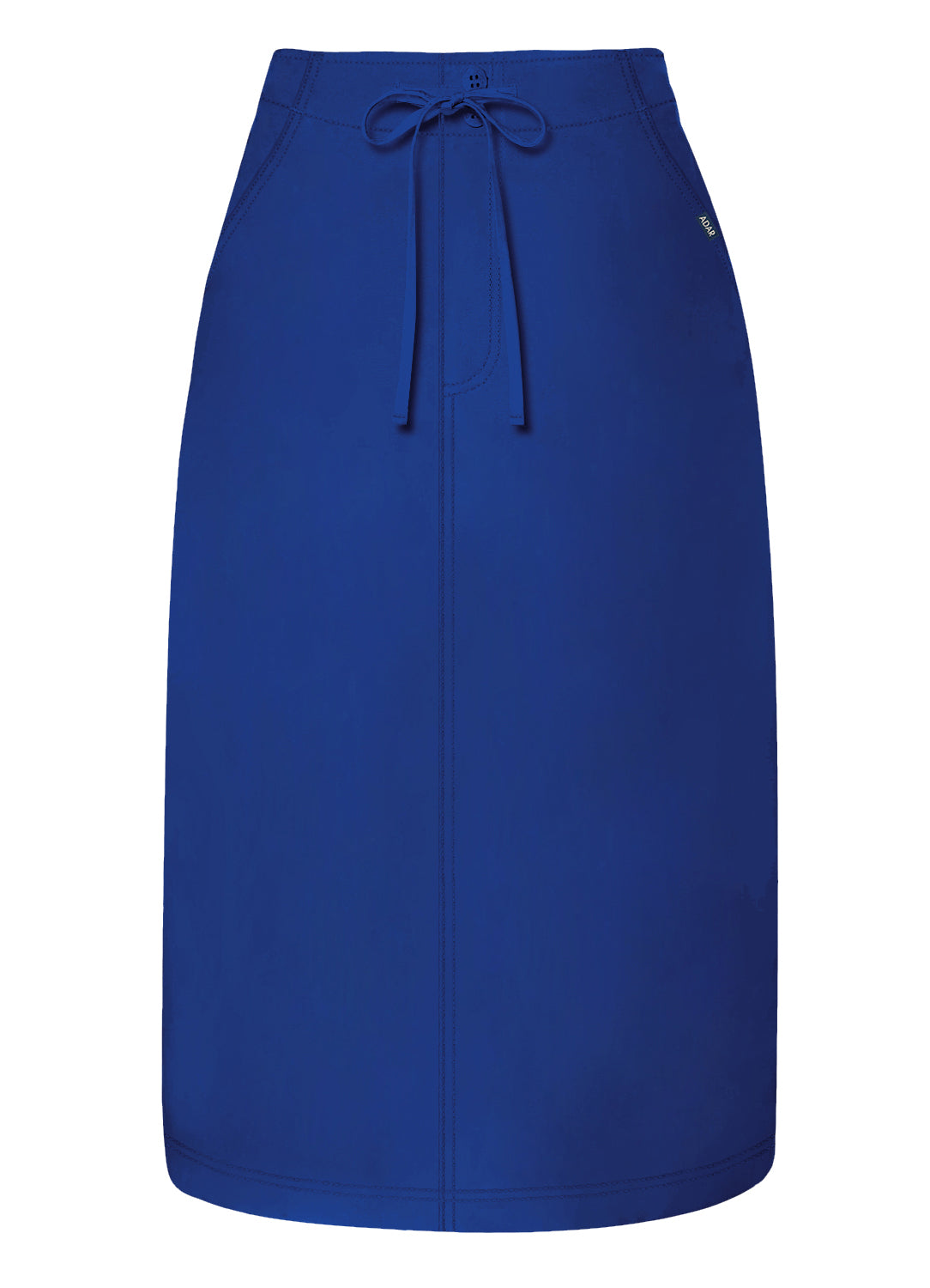 Adar Universal Mid-Calf Length Drawstring Skirt