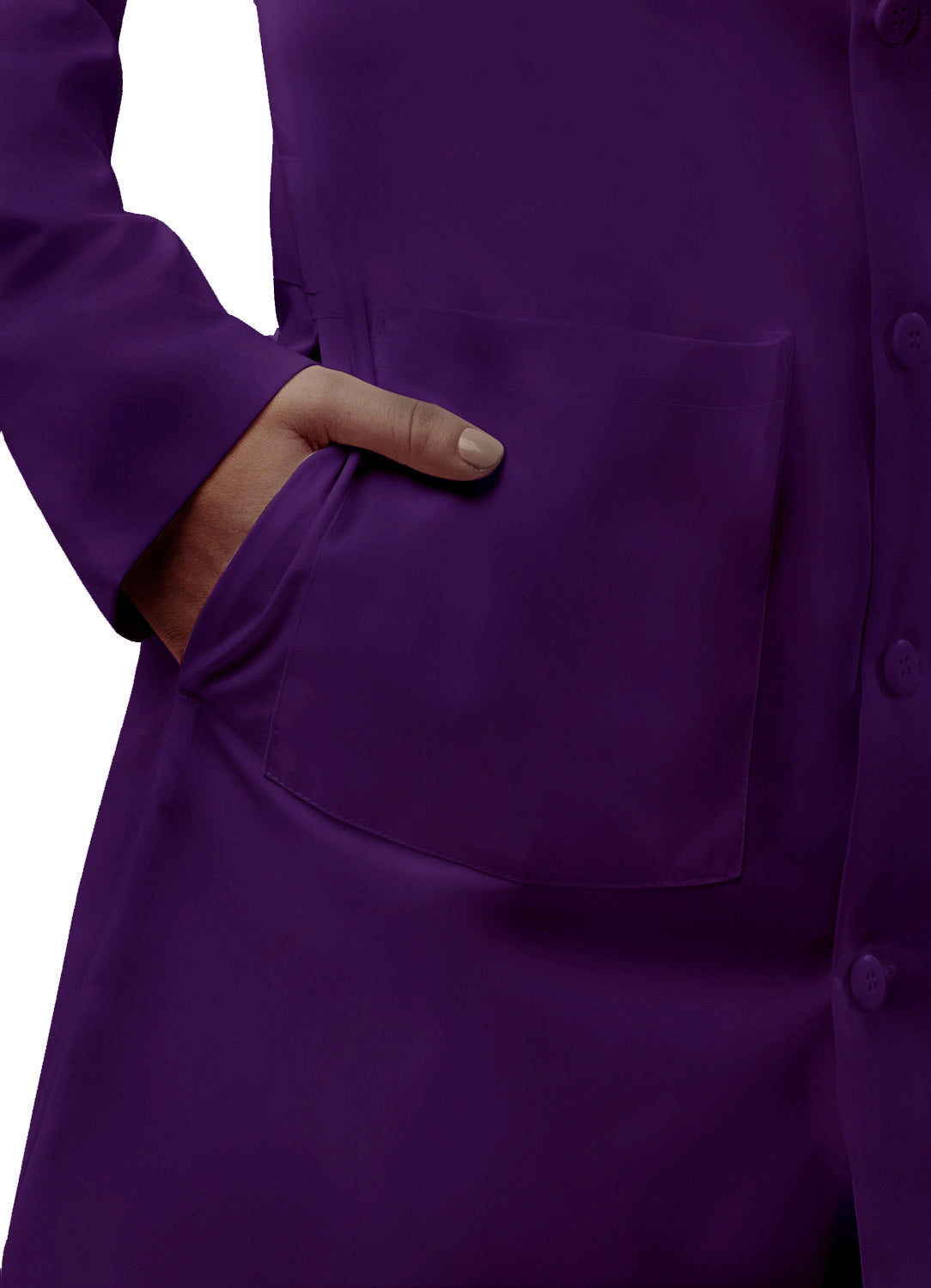 Adar Universal Unisex 39" Lab coat with Inner Pockets (More Color)