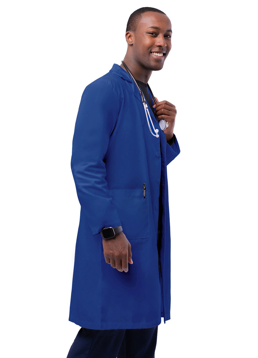 Adar Universal Unisex 39" Lab coat with Inner Pockets (More Color)