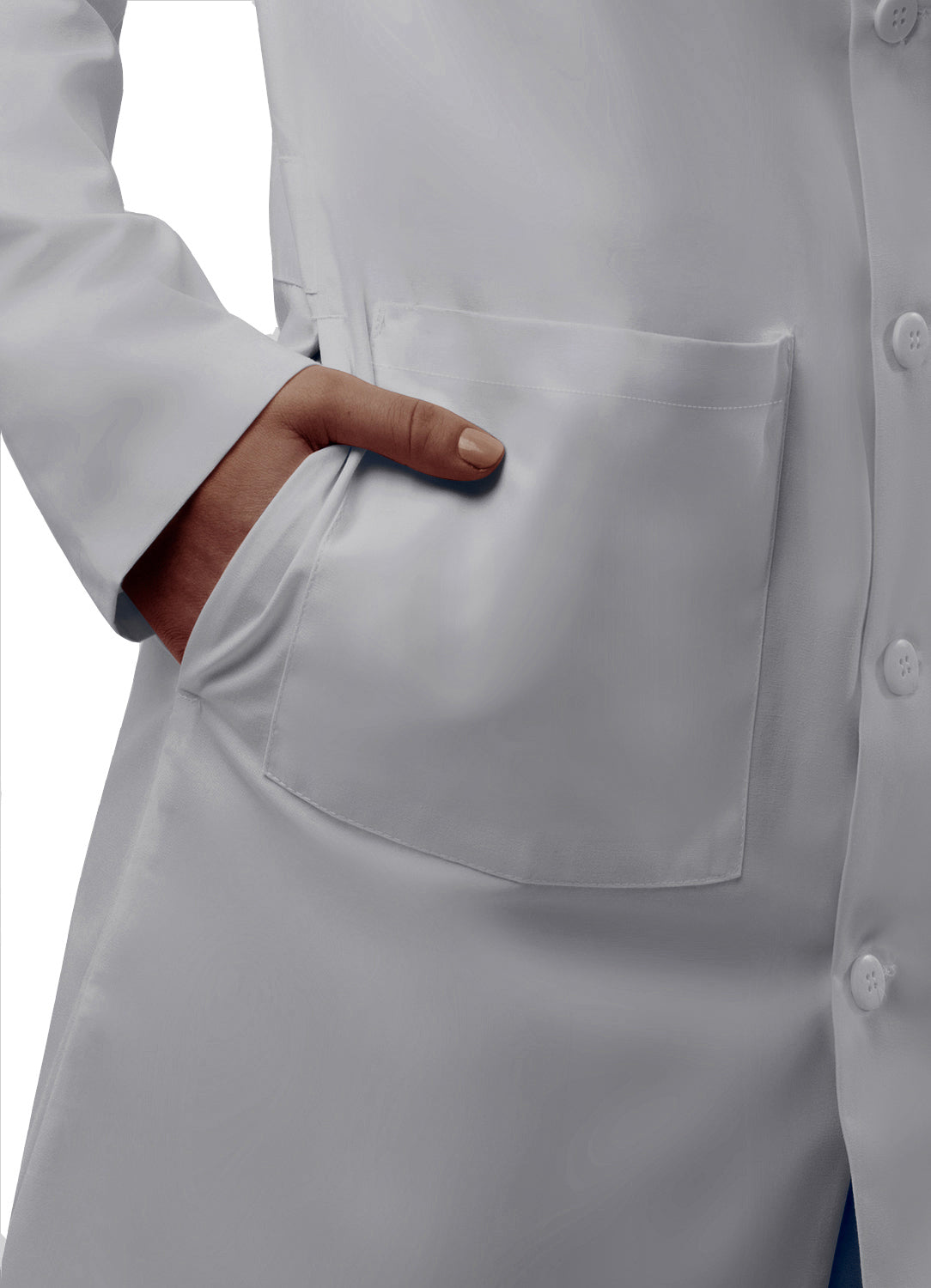Adar Universal Unisex 39" Lab coat with Inner Pockets (More Color)