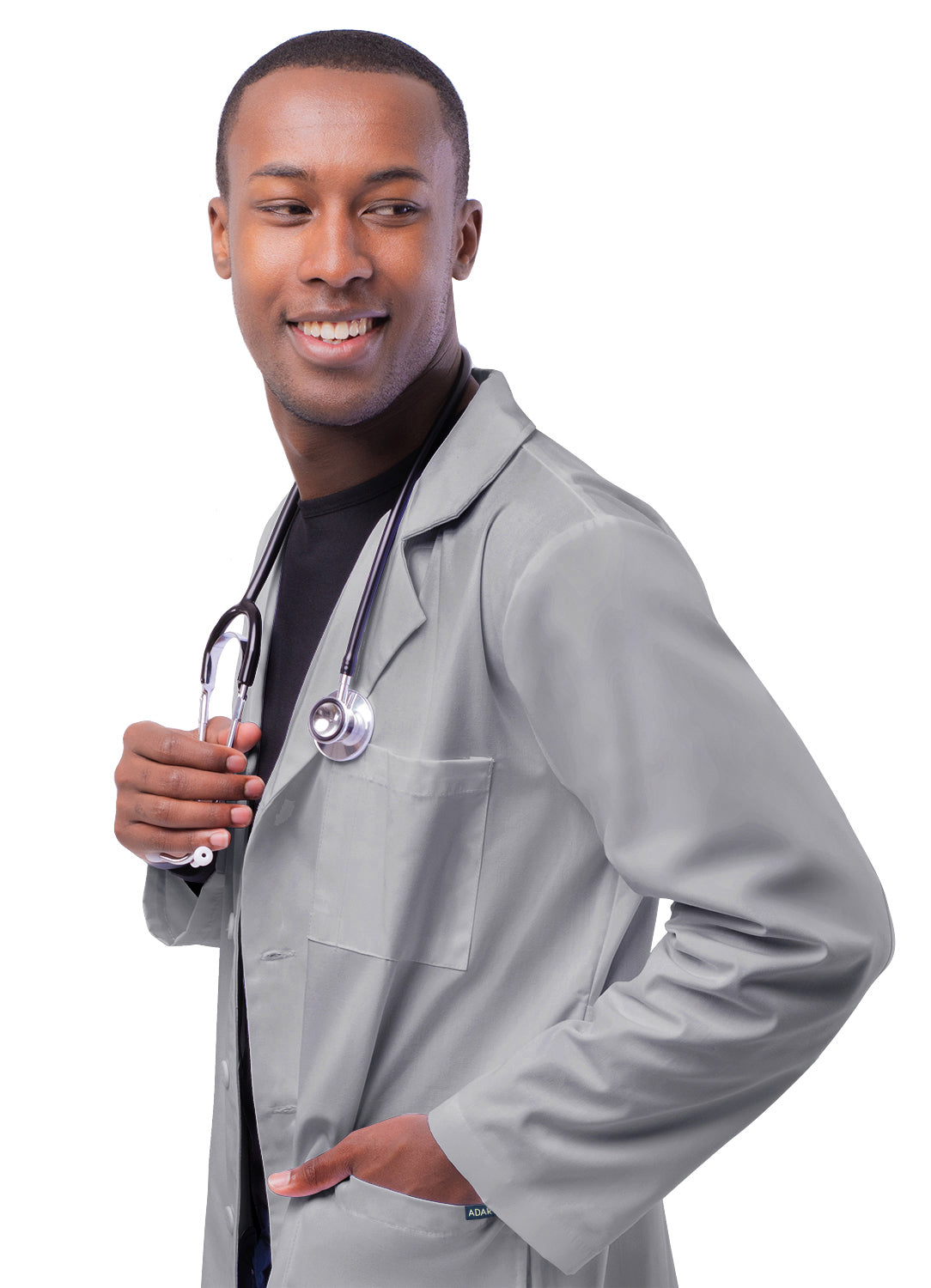 Adar Universal Unisex 39" Lab coat with Inner Pockets (More Color)