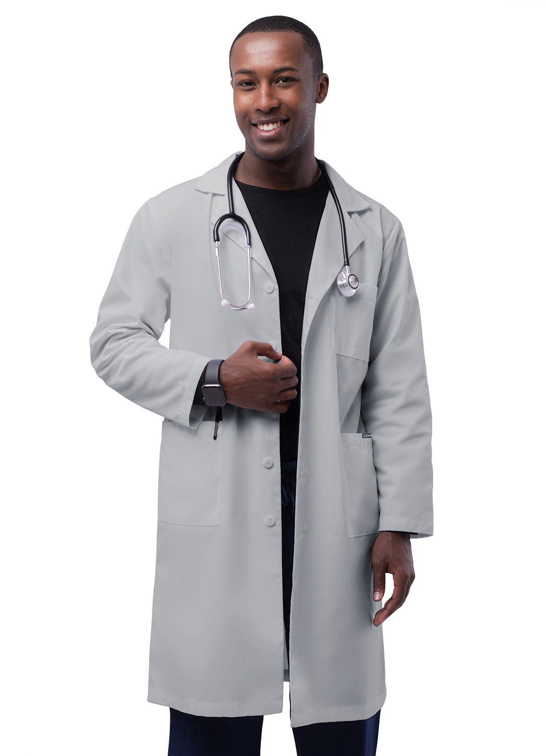 Adar Universal Unisex 39" Lab coat with Inner Pockets (More Color)