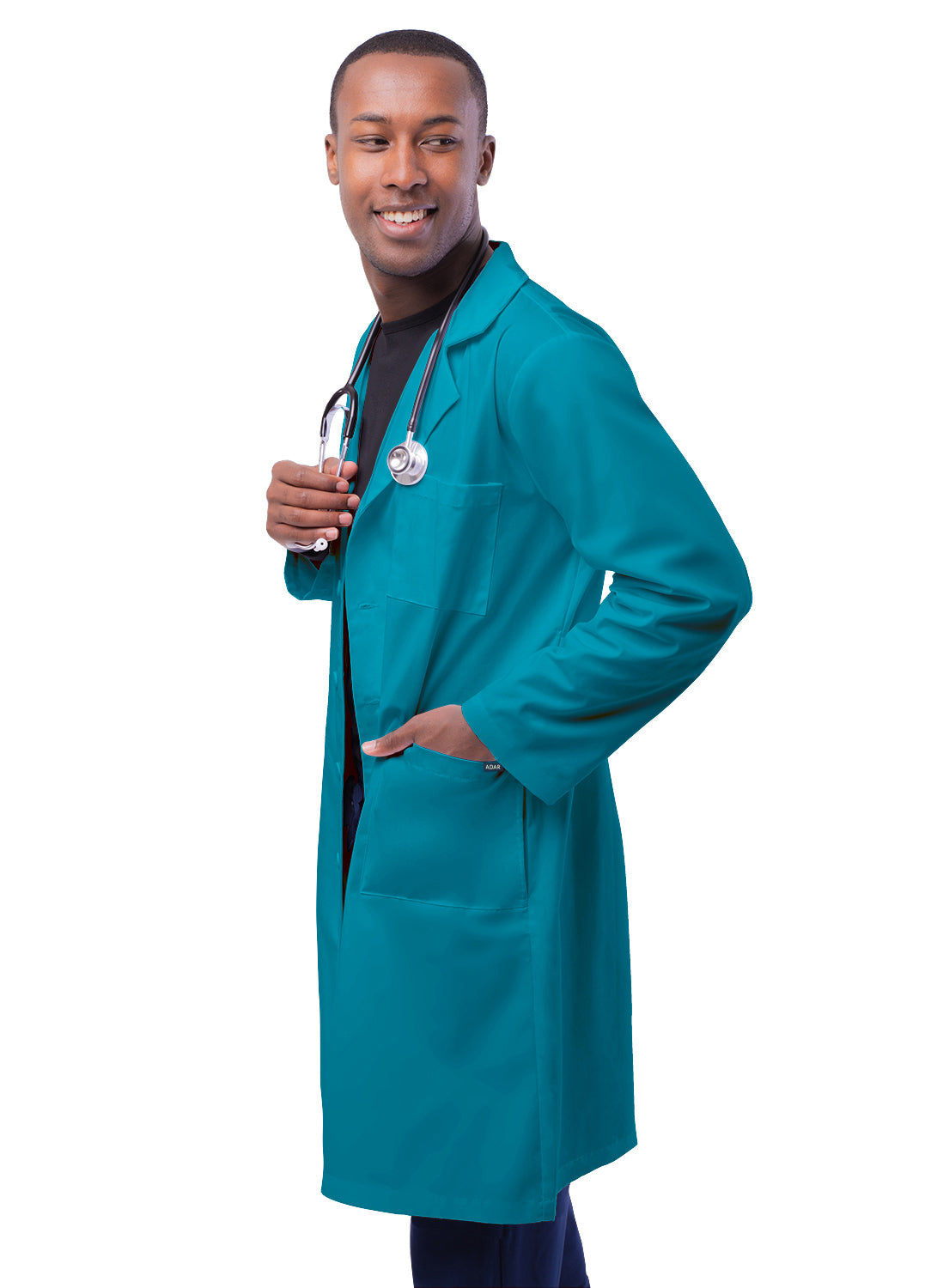 Adar Universal Unisex 39" Lab coat with Inner Pockets (More Color)